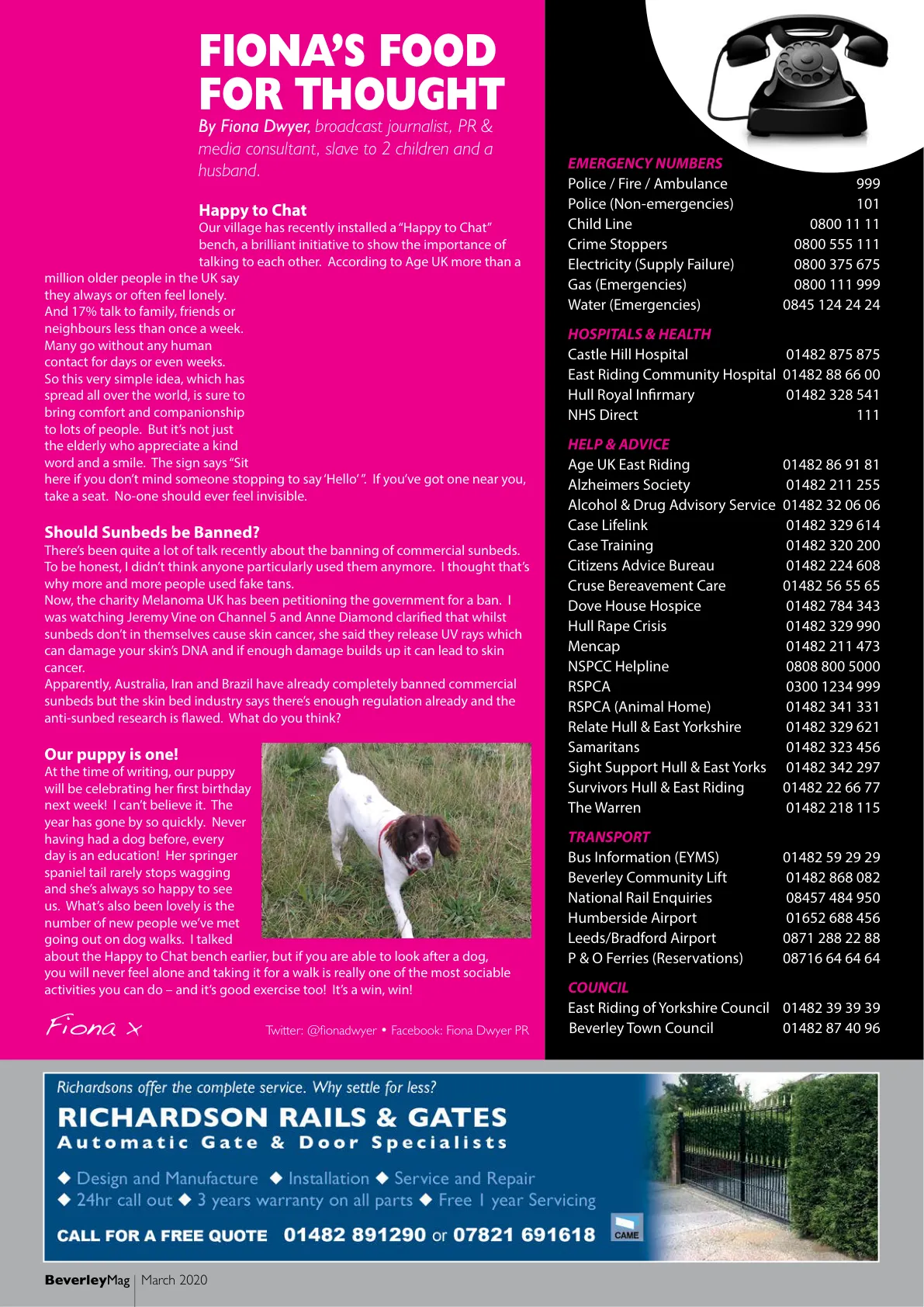 Beverley Magazine — July 2022 (Issue 77) — Page 50 of 52