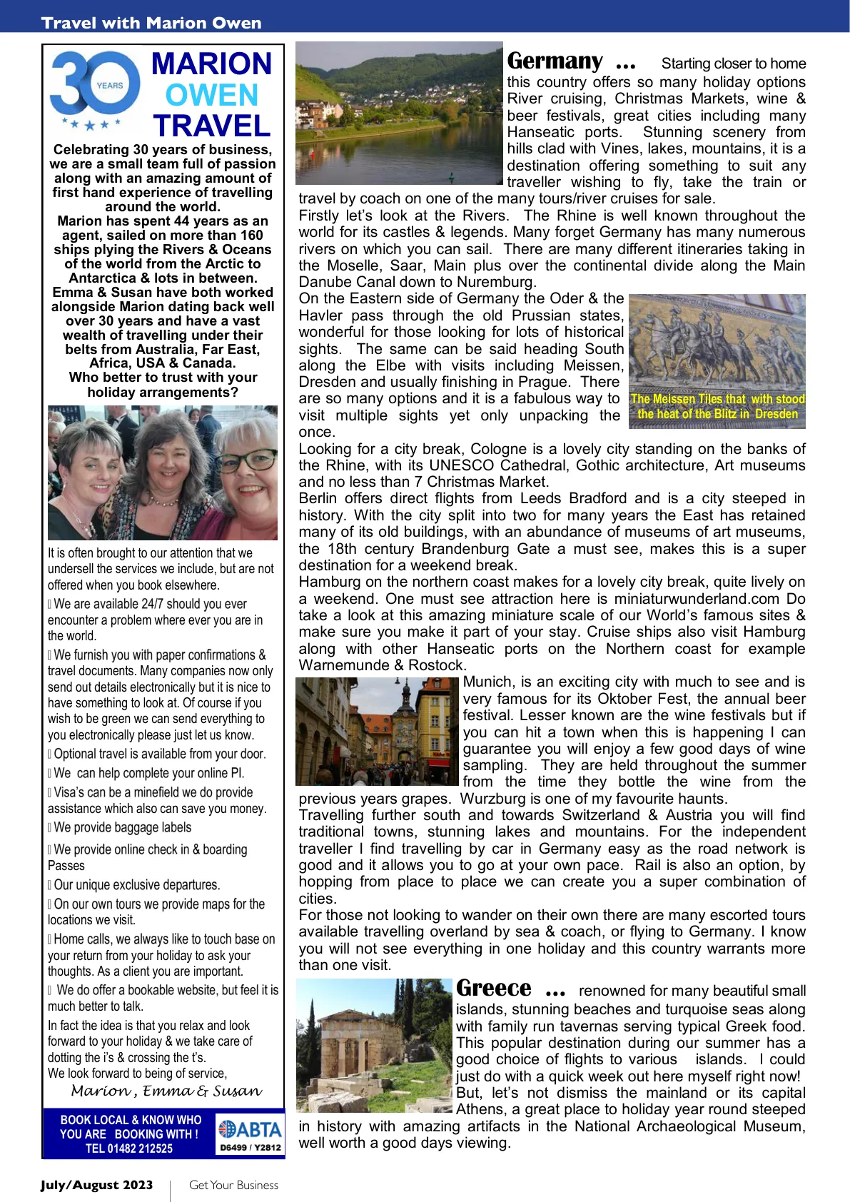 Beverley Magazine — July 2023 — Page 12 of 36