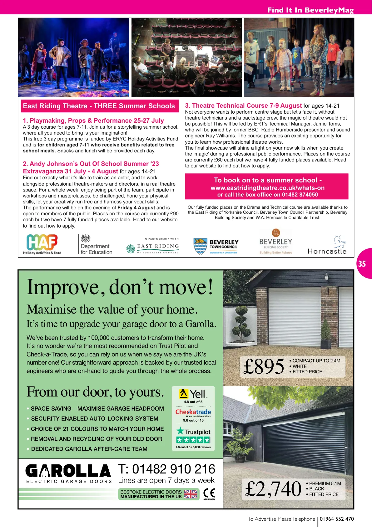 Beverley Magazine — July 2023 — Page 35 of 36