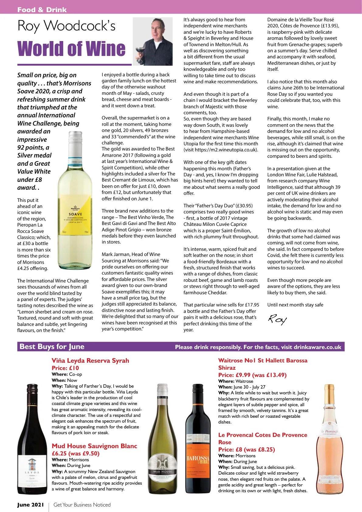 Beverley Magazine — June 2021 — Page 18 of 44