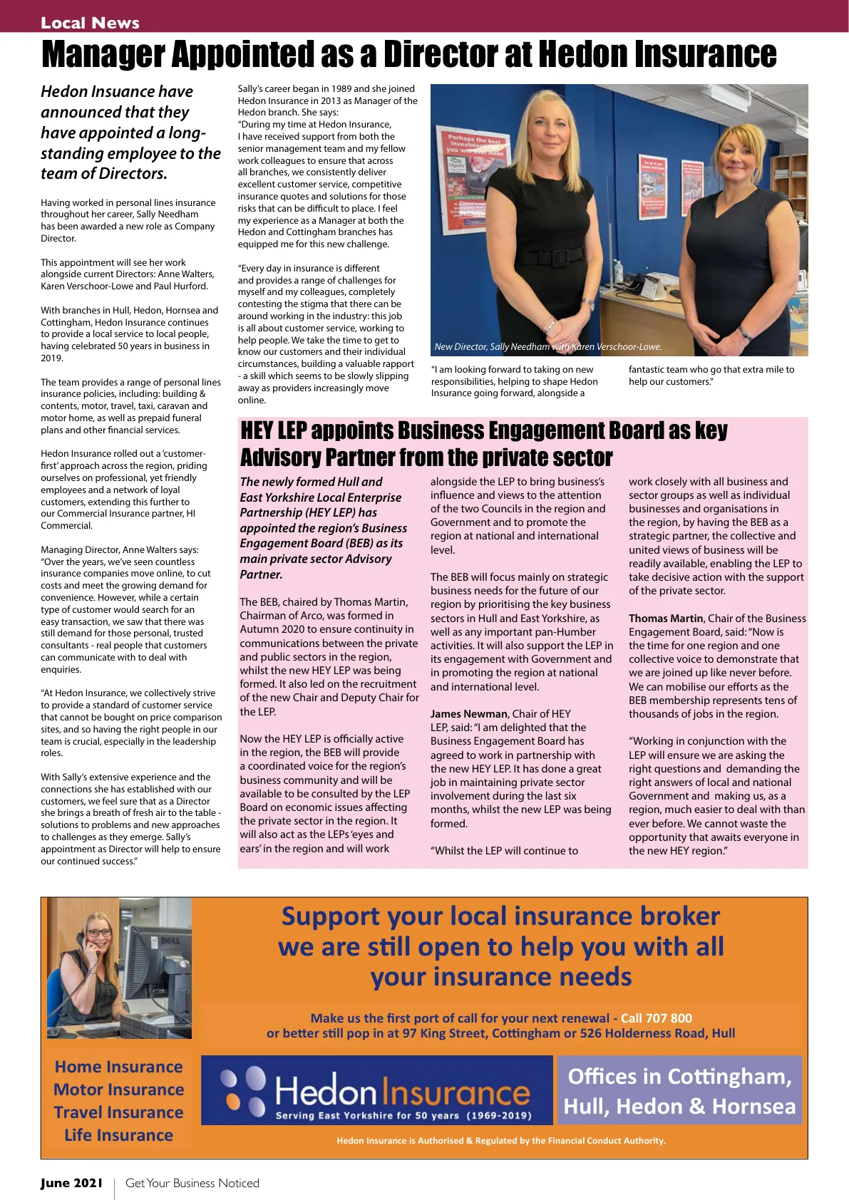 Beverley Magazine — June 2021 — Page 24 of 44