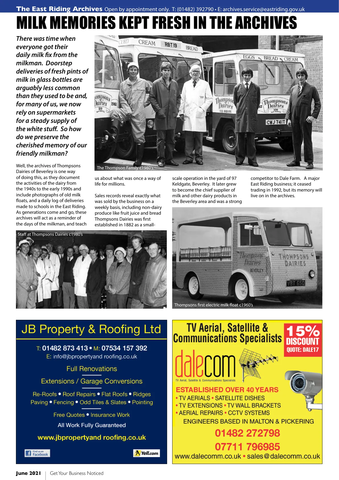 Beverley Magazine — June 2021 — Page 4 of 44