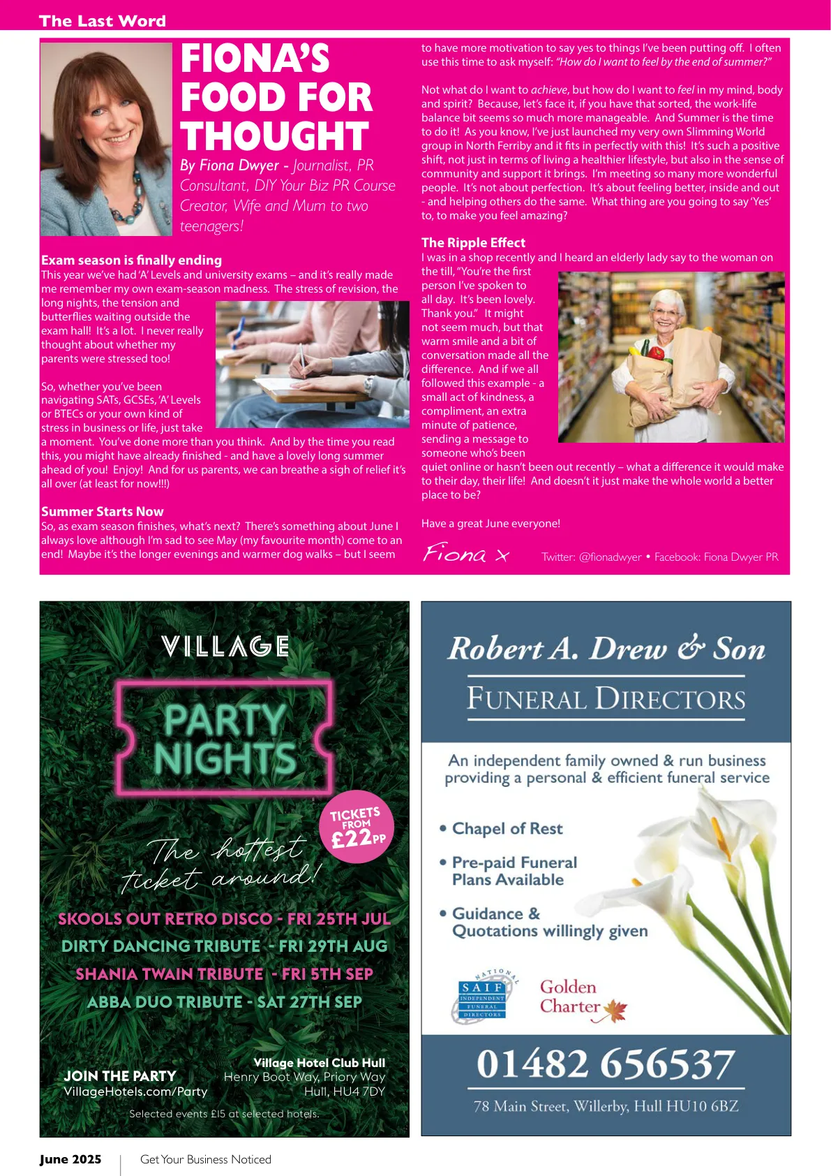 Beverley Magazine — June 2025 — Page 34 of 36