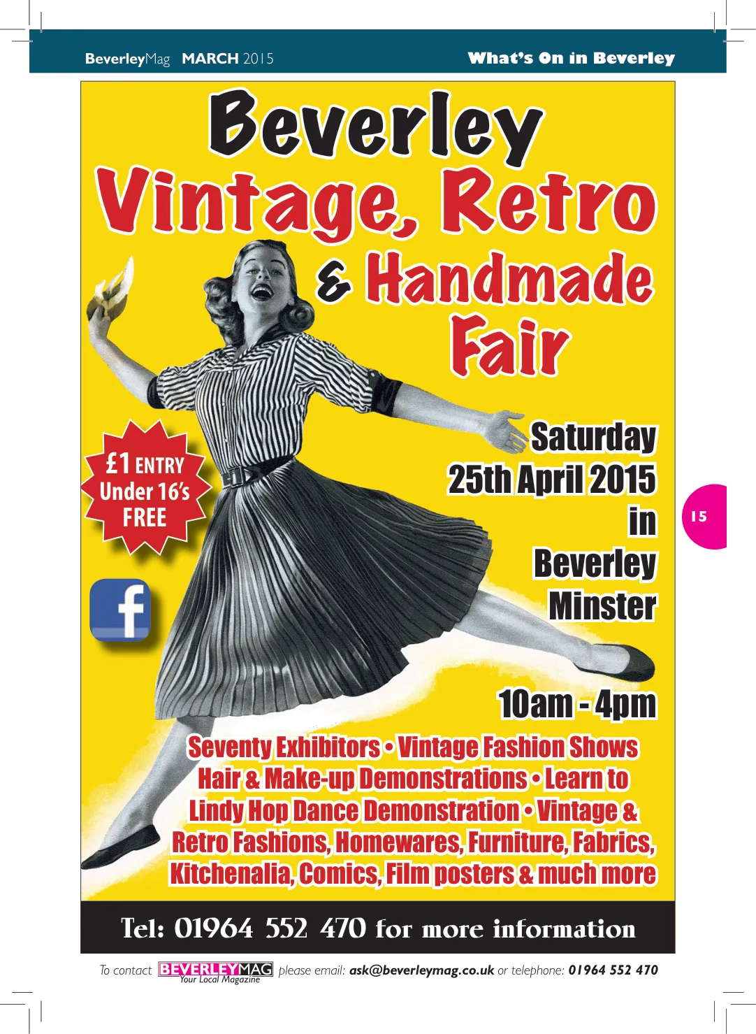 Beverley Magazine — March 2015 — Page 15 of 48