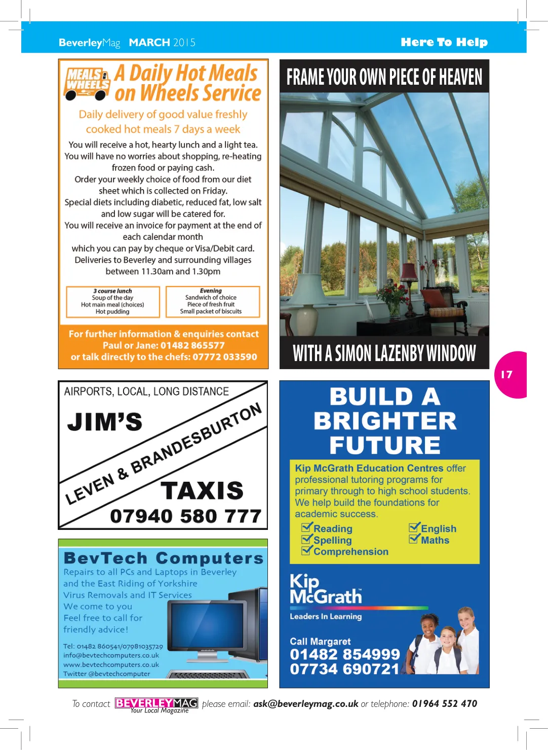 Beverley Magazine — March 2015 — Page 17 of 48