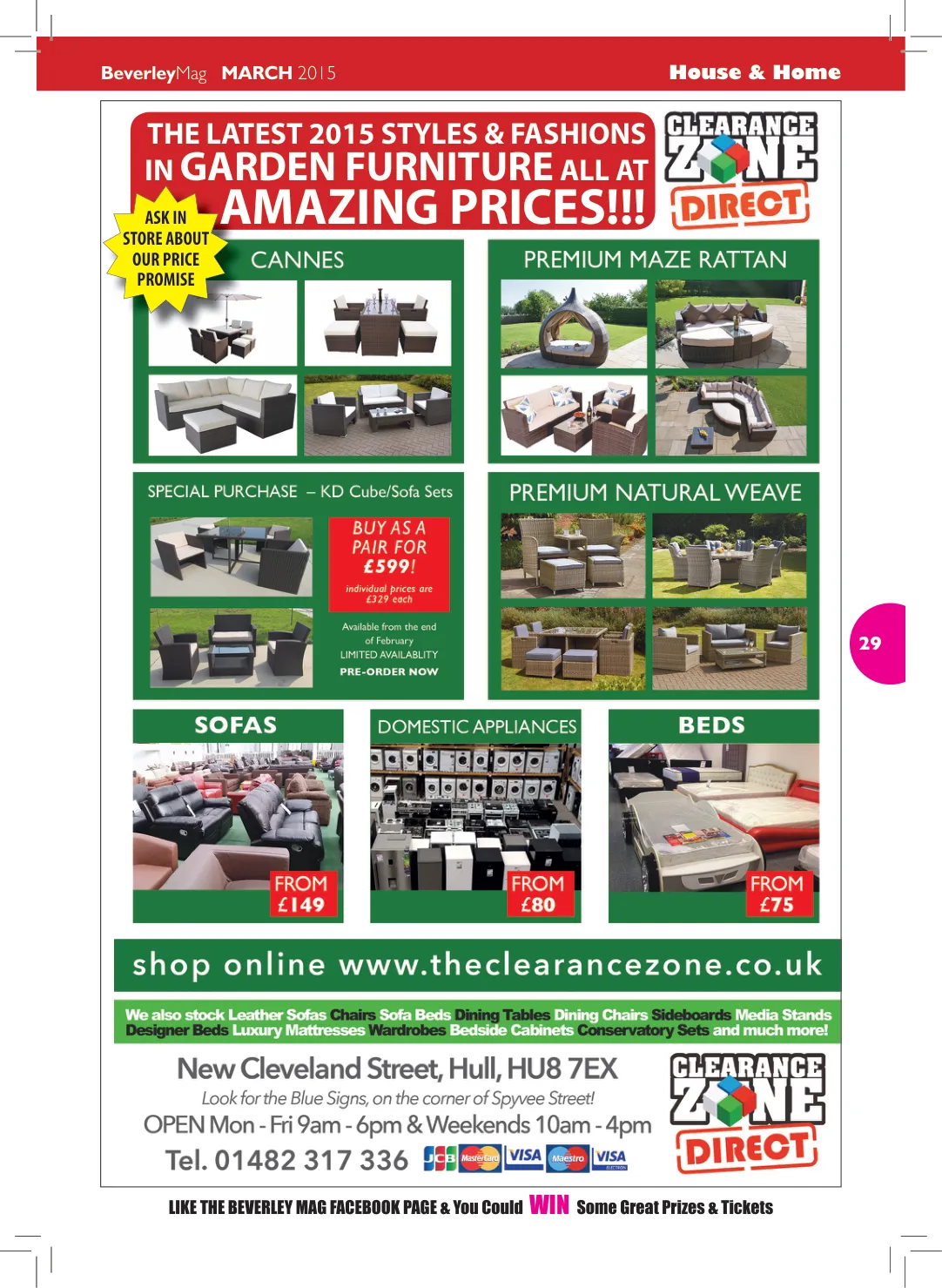 Beverley Magazine — March 2015 — Page 29 of 48