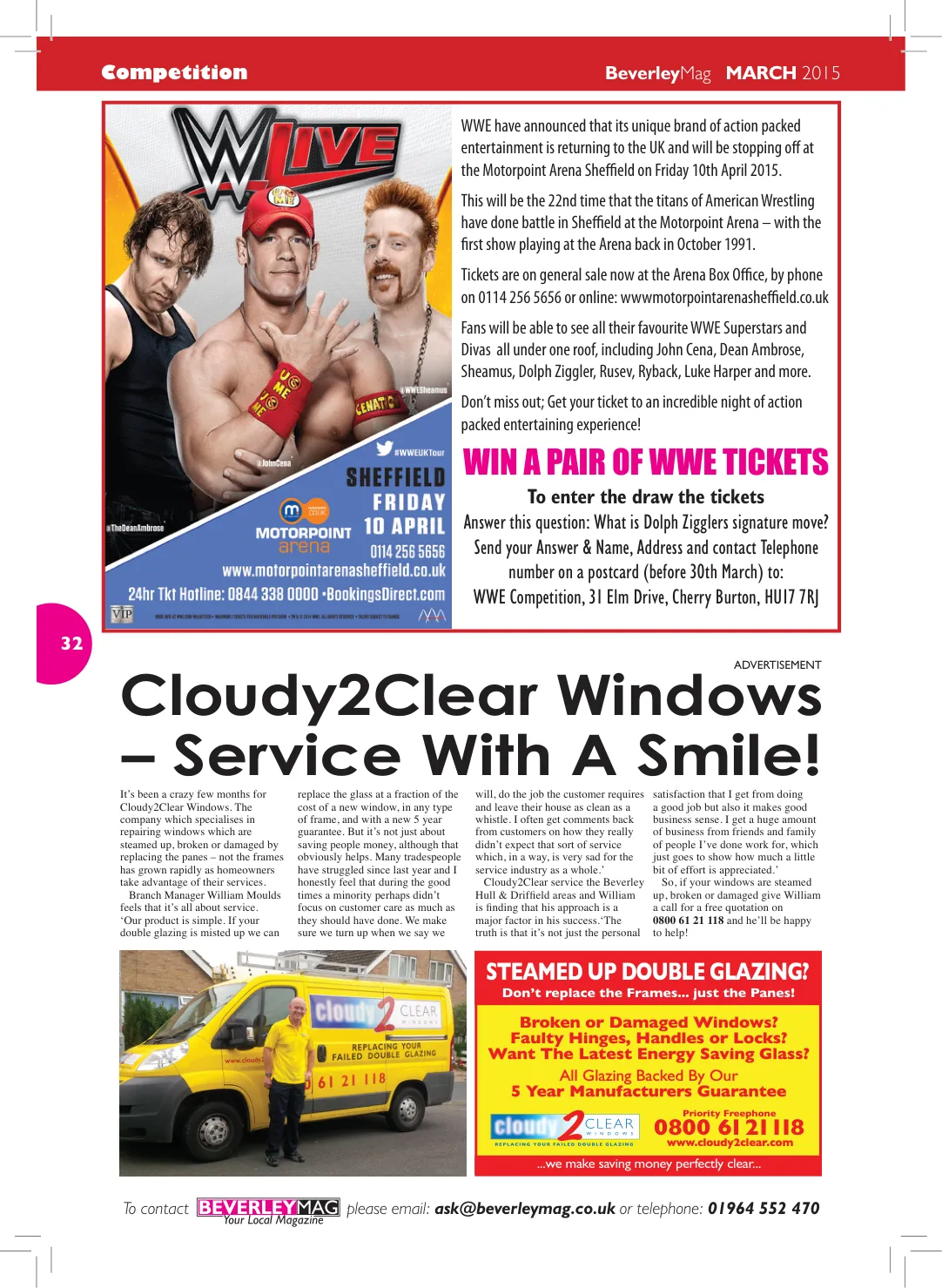 Beverley Magazine — March 2015 — Page 32 of 48