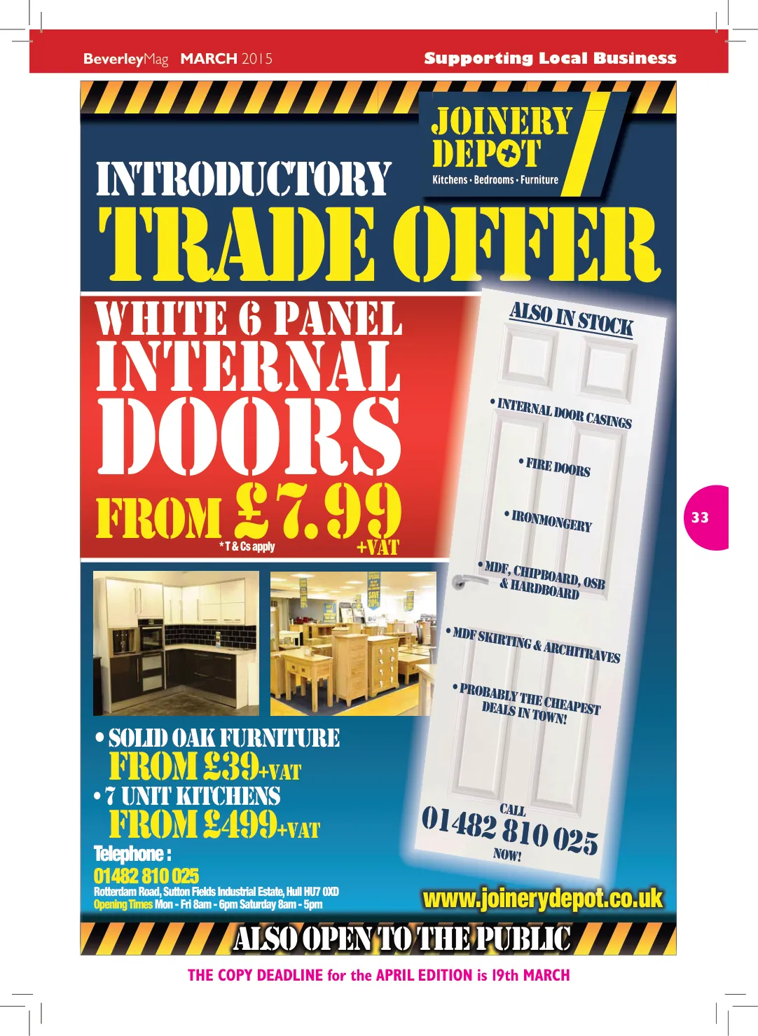 Beverley Magazine — March 2015 — Page 33 of 48