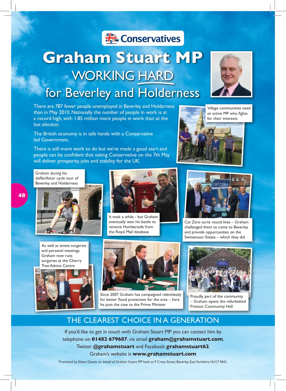 Beverley Magazine — March 2015 — Page 48 of 48