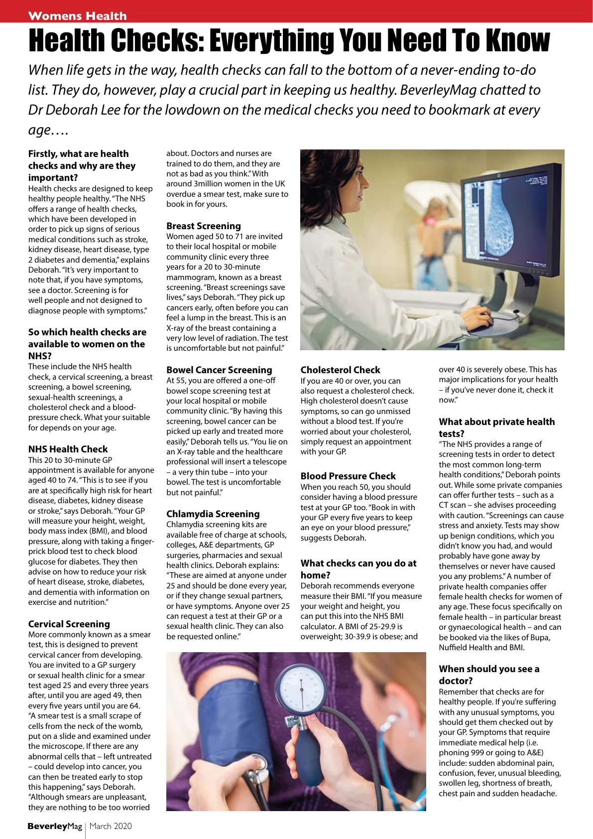 Beverley Magazine — March 2020 — Page 16 of 52