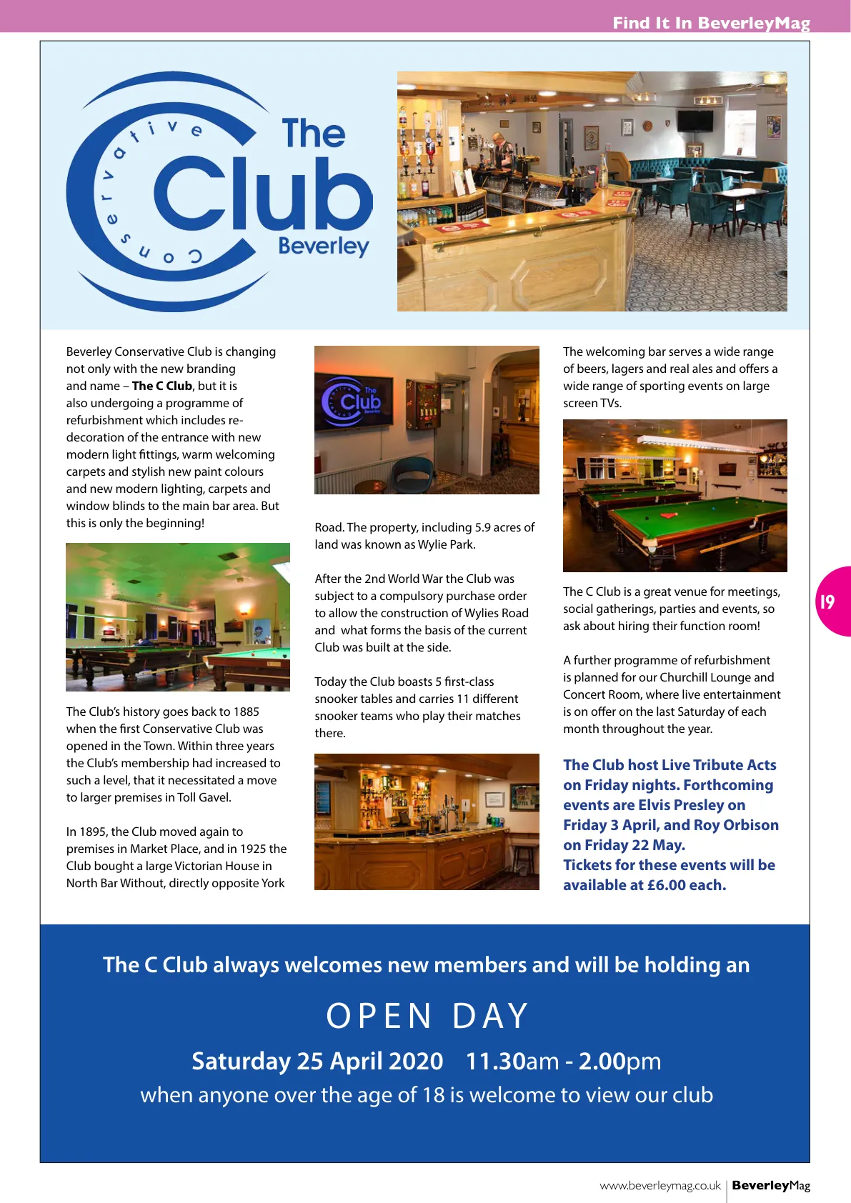 Beverley Magazine — March 2020 — Page 19 of 52