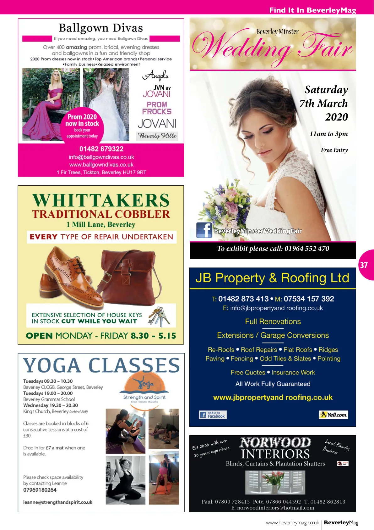 Beverley Magazine — March 2020 — Page 37 of 52