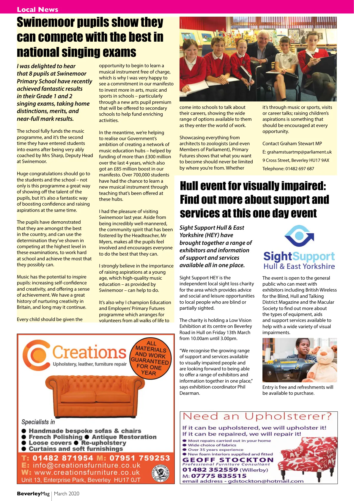 Beverley Magazine — March 2020 — Page 4 of 52