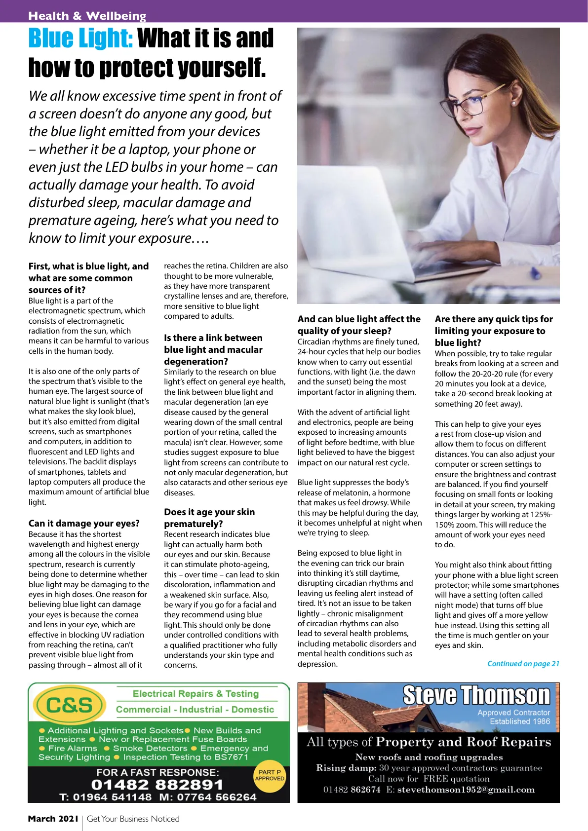 Beverley Magazine — March 2021 — Page 16 of 36