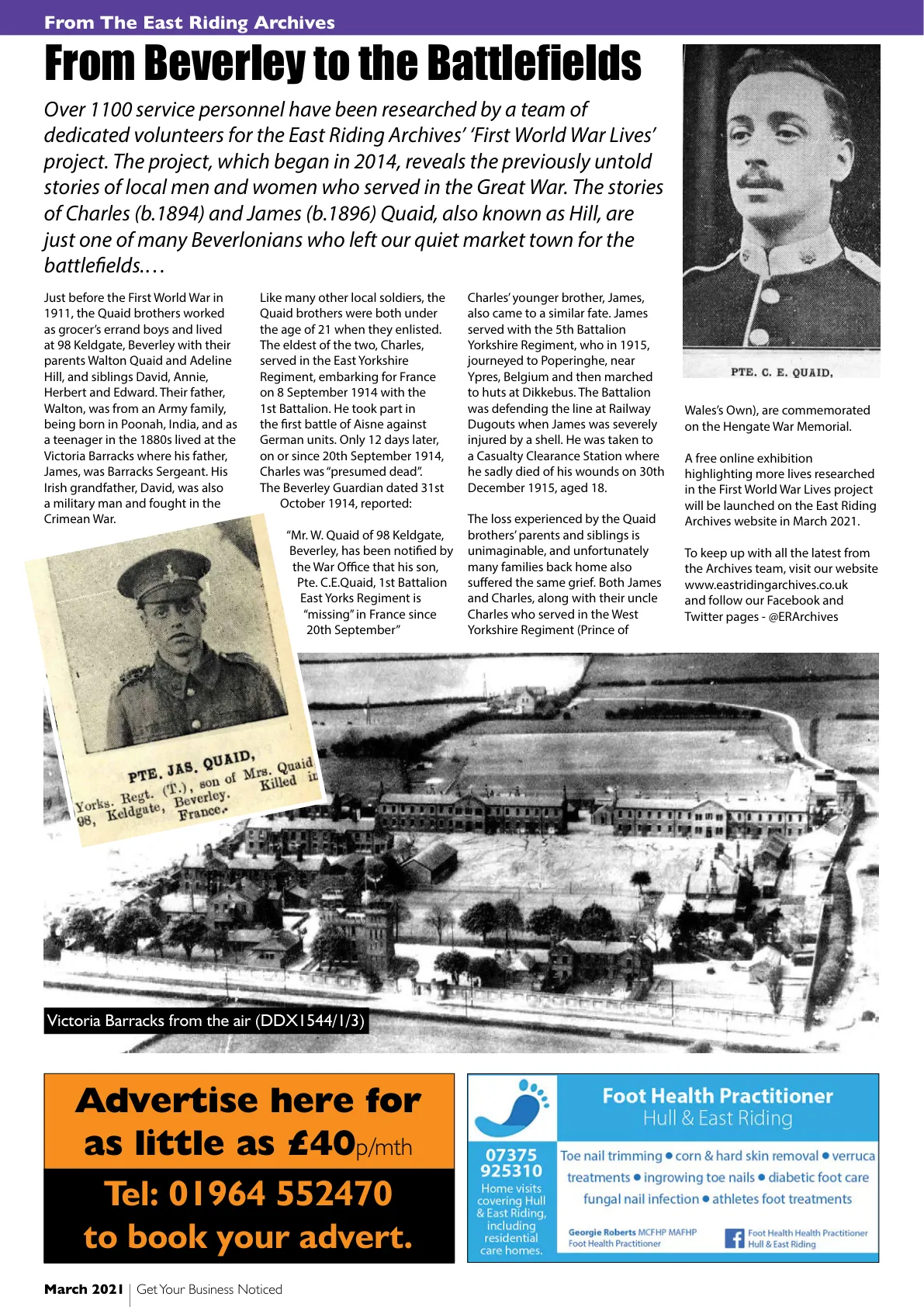 Beverley Magazine — March 2021 — Page 30 of 36