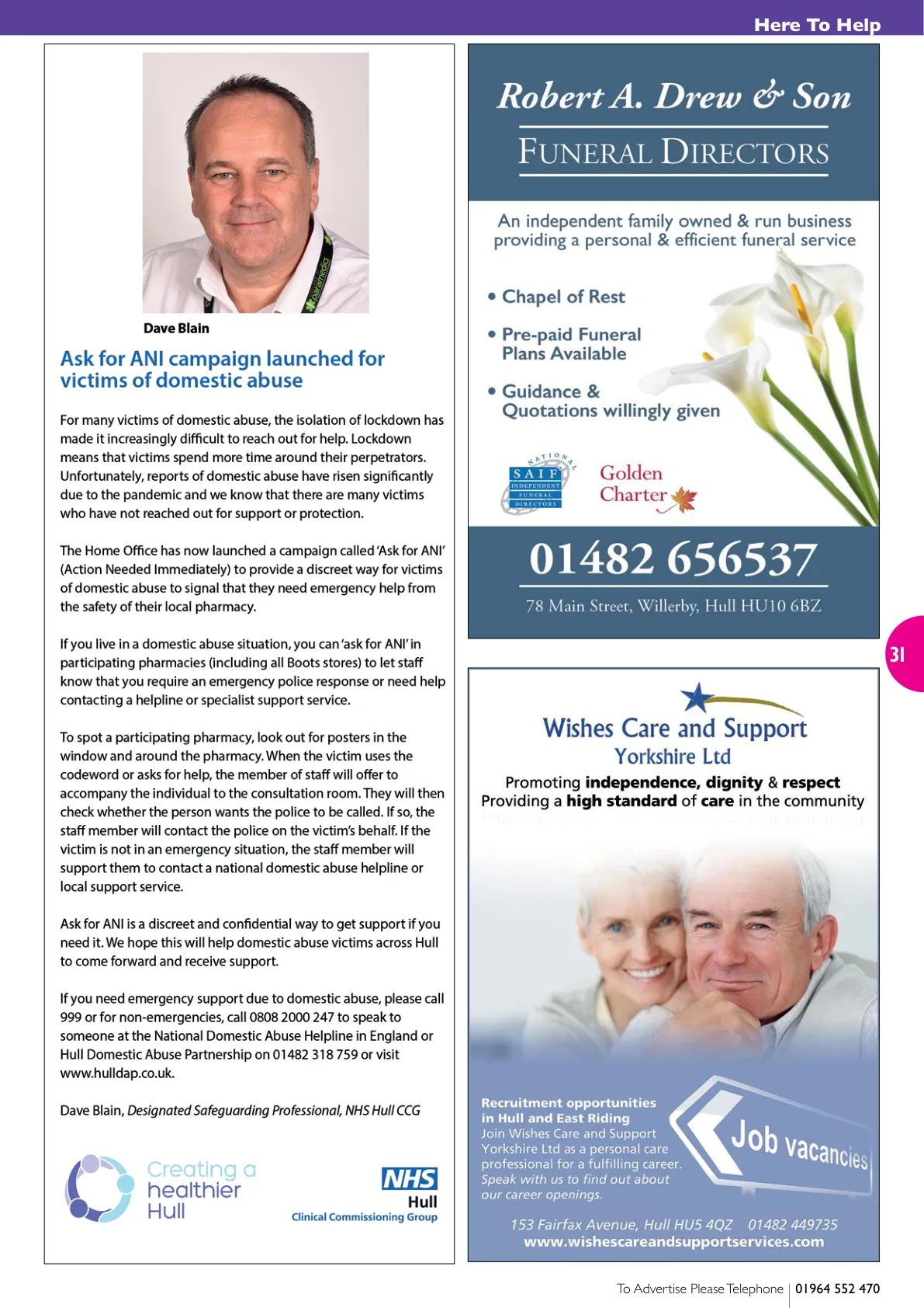 Beverley Magazine — March 2021 — Page 31 of 36