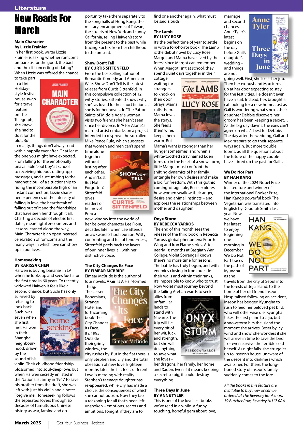 Beverley Magazine — March 2025 — Page 14 of 36