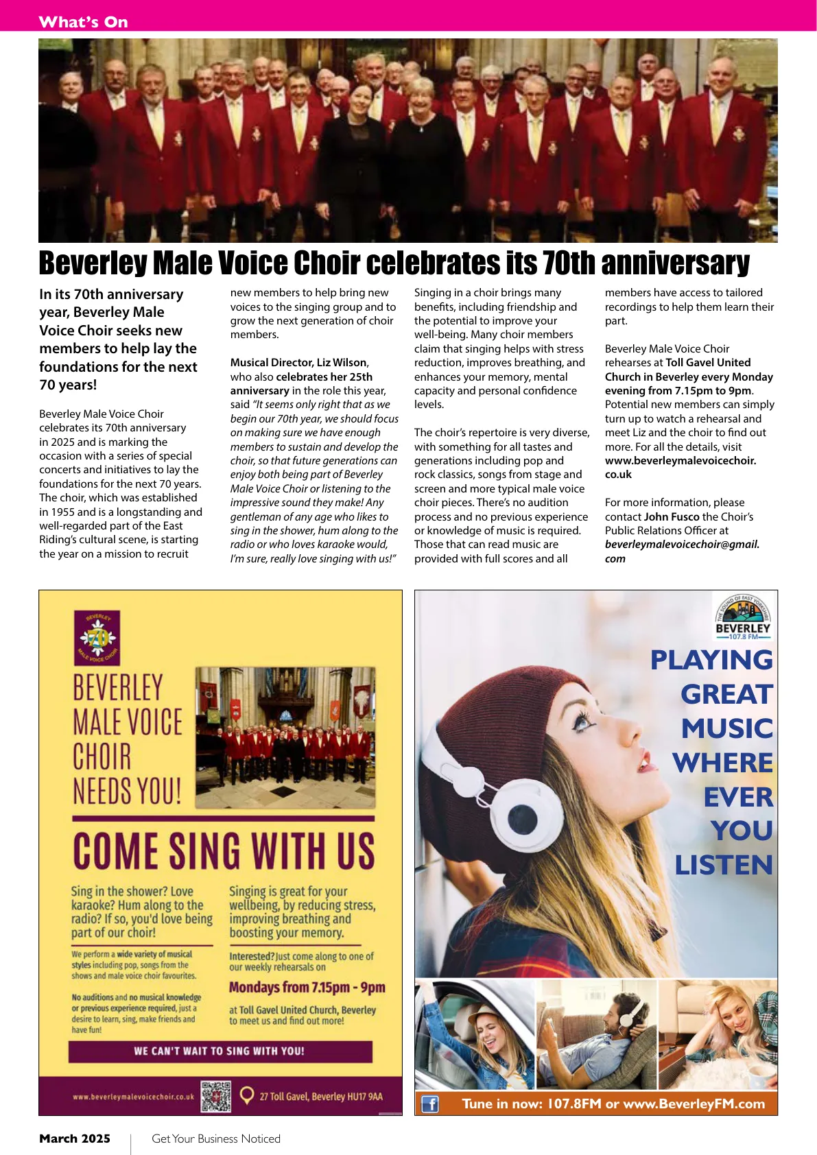 Beverley Magazine — March 2025 — Page 24 of 36