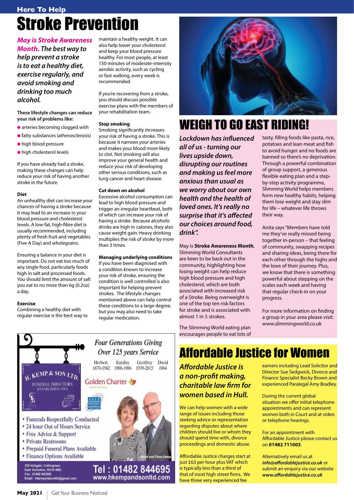 Beverley Magazine — May 2021 — Page 22 of 36