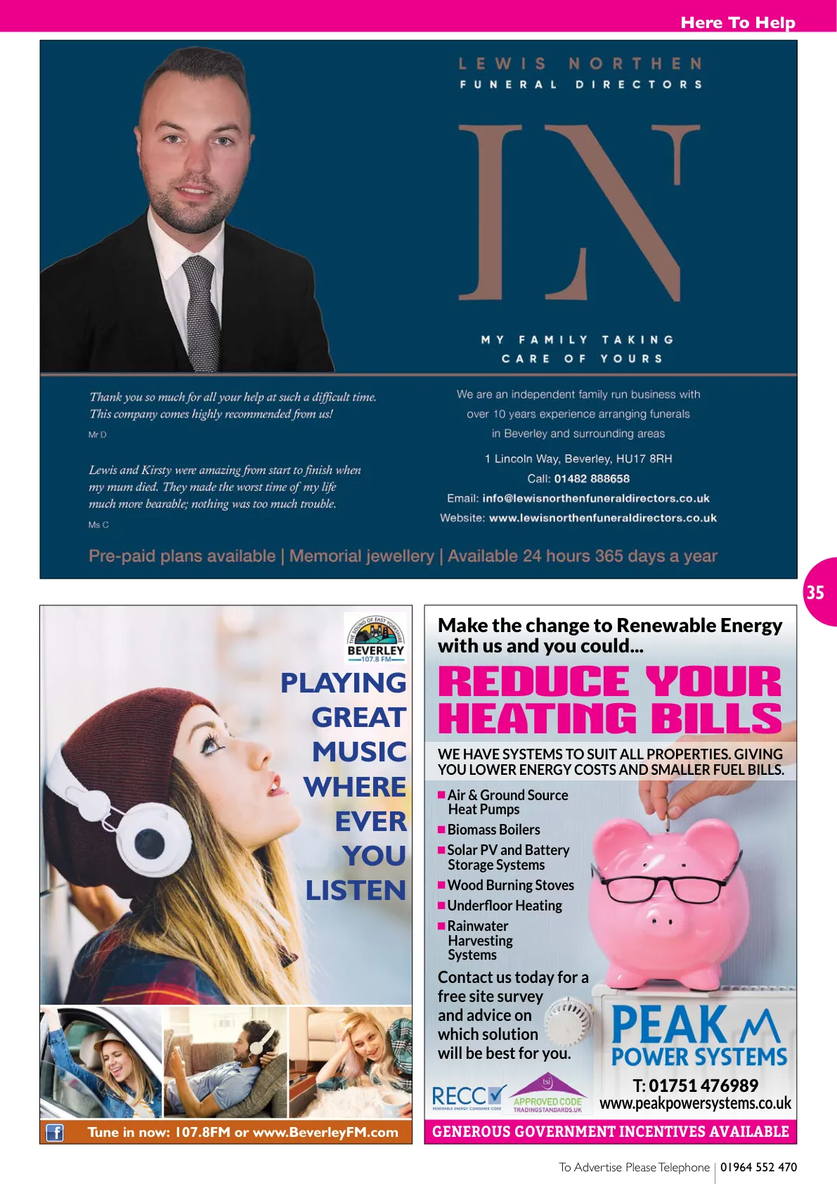 Beverley Magazine — May 2021 — Page 35 of 36