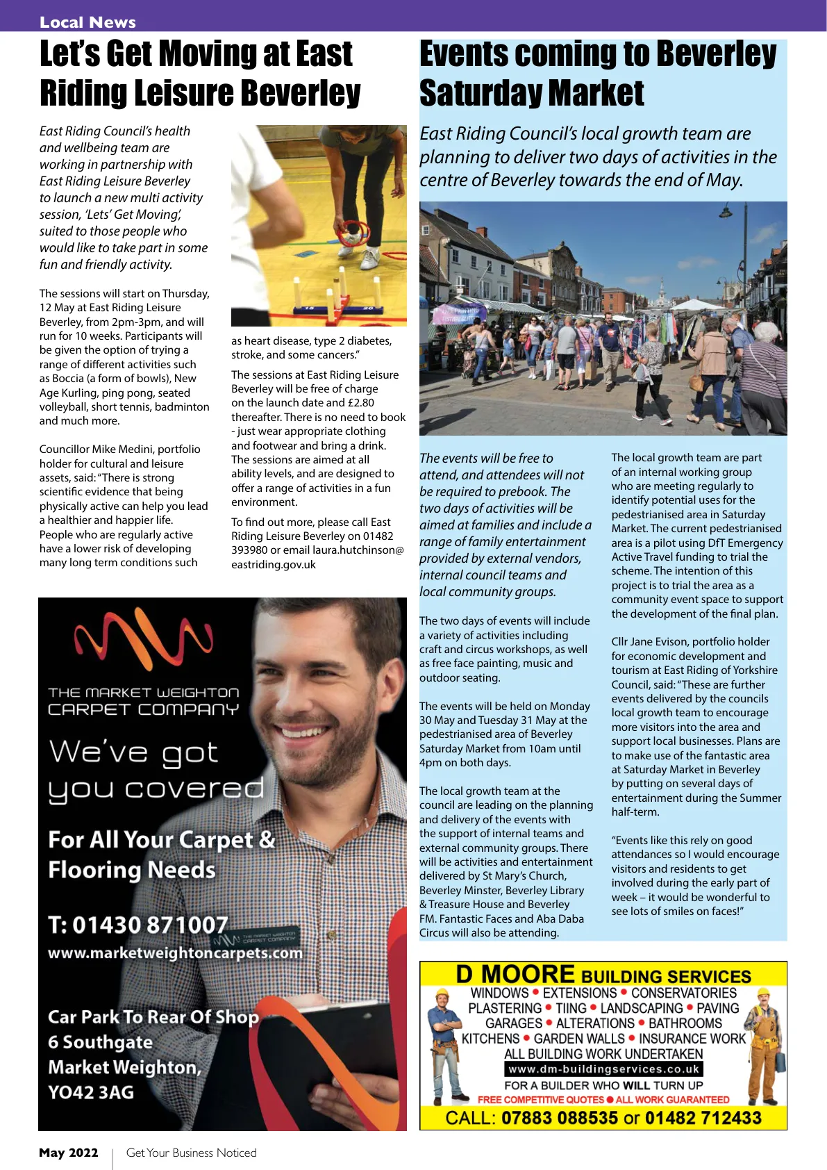 Beverley Magazine — May 2022 — Page 6 of 36