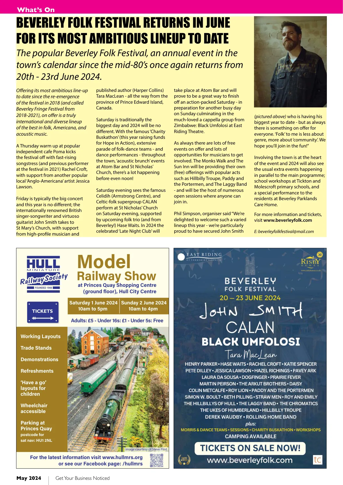 Beverley Magazine — May 2024 — Page 26 of 36