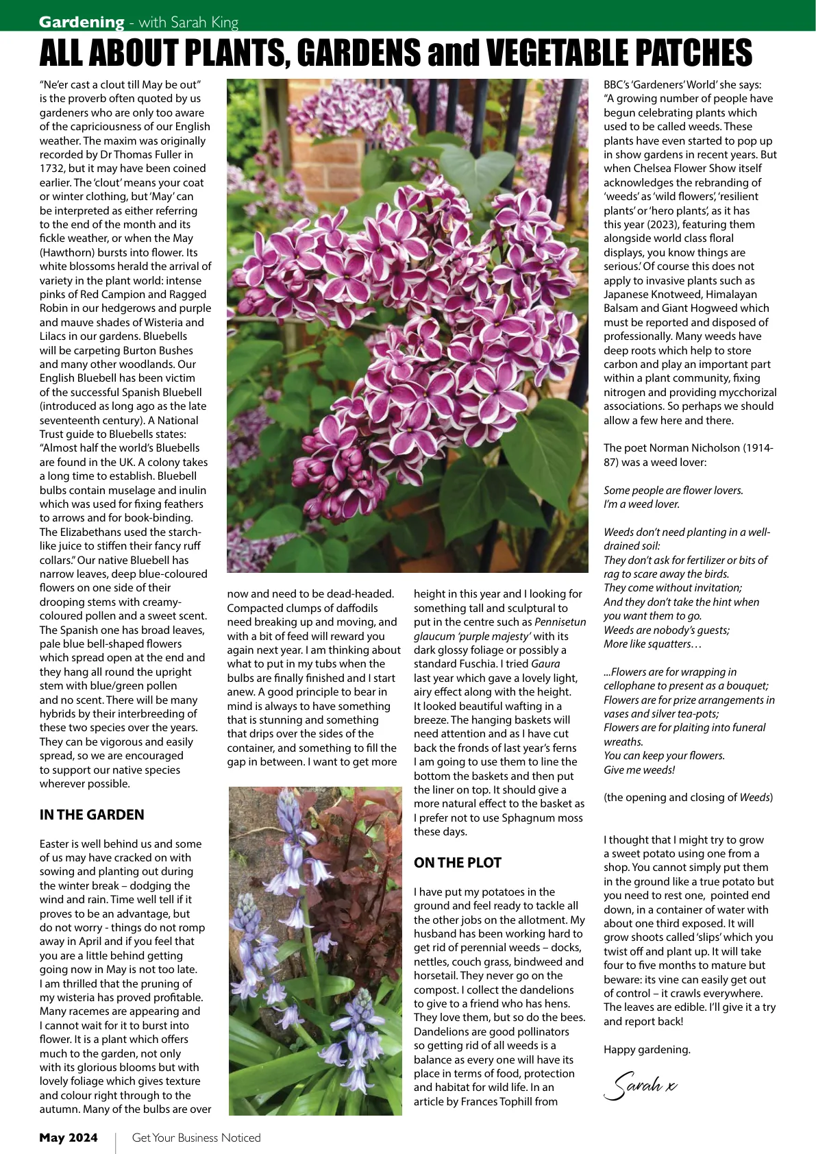 Beverley Magazine — May 2024 — Page 32 of 36