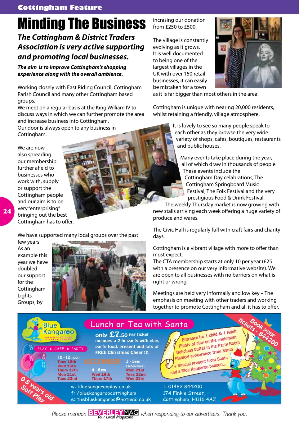 Beverley Magazine — November 2015 — Page 24 of 48