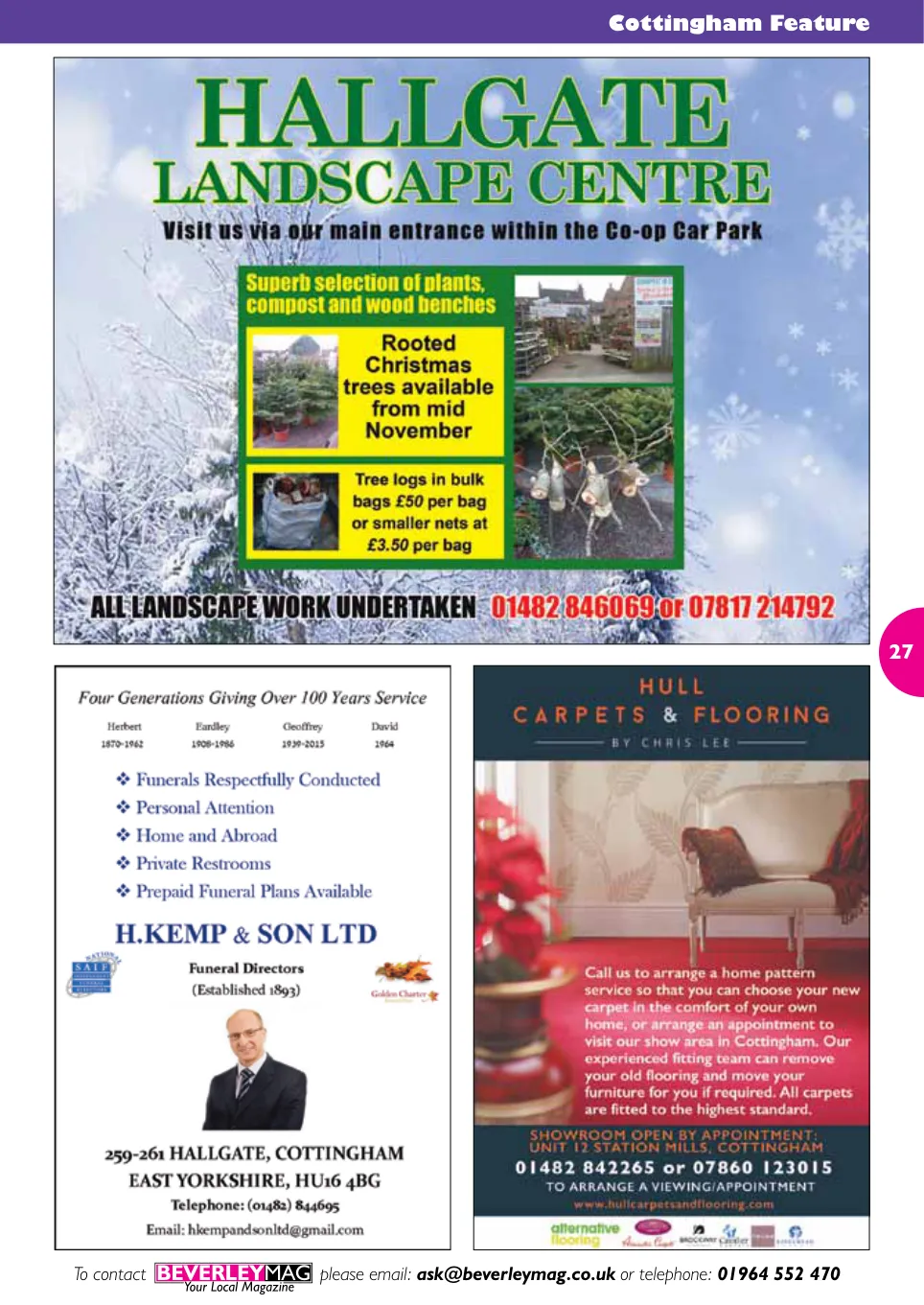 Beverley Magazine — November 2015 — Page 27 of 48