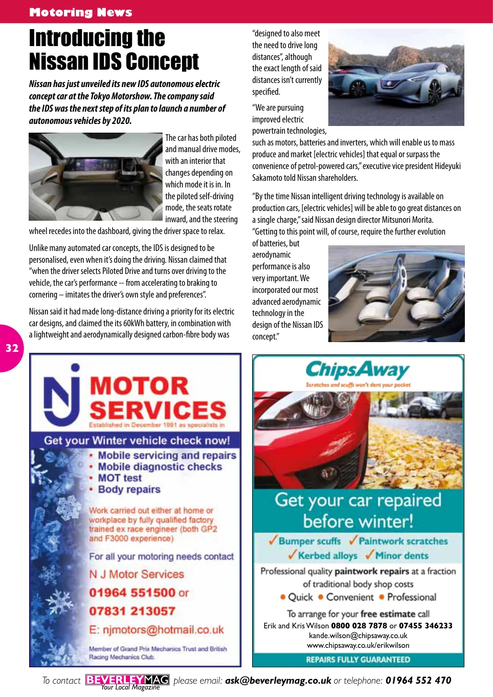 Beverley Magazine — November 2015 — Page 32 of 48