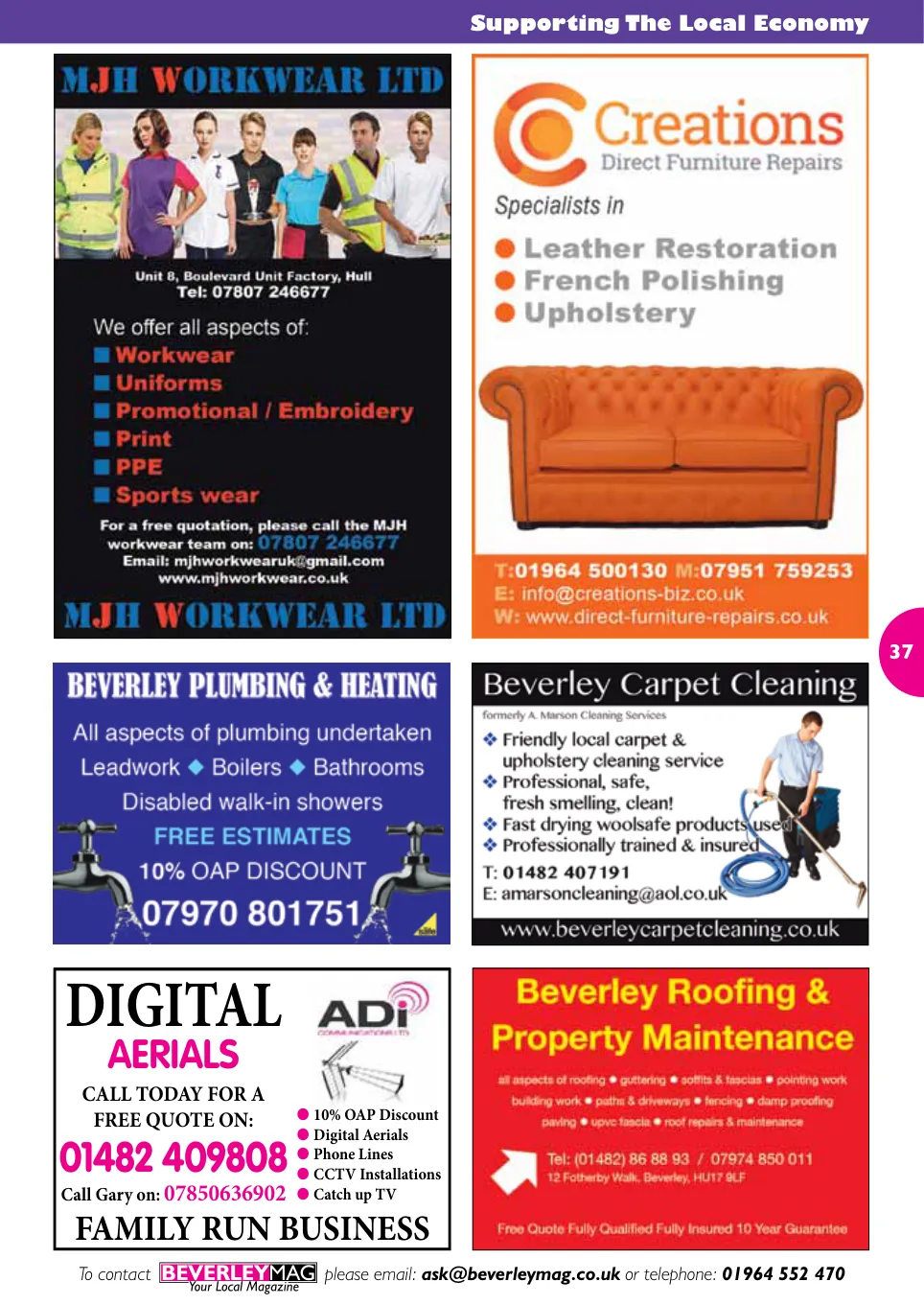 Beverley Magazine — November 2015 — Page 37 of 48