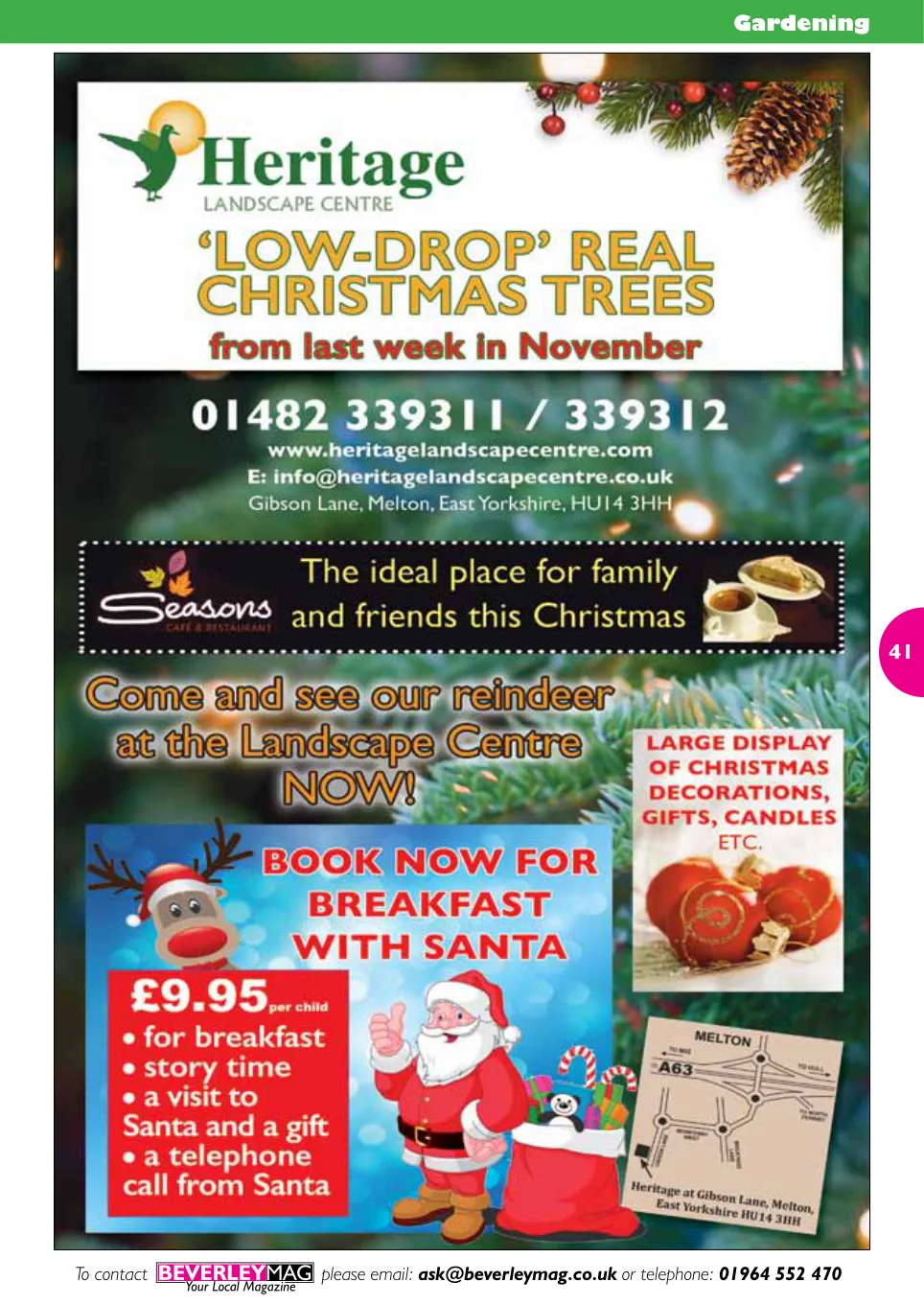 Beverley Magazine — November 2015 — Page 41 of 48