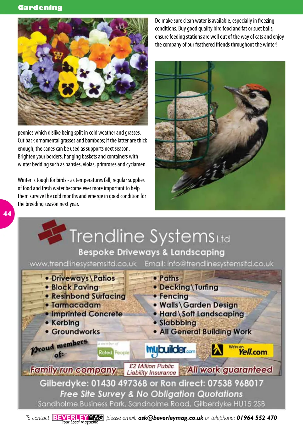 Beverley Magazine — November 2015 — Page 44 of 48