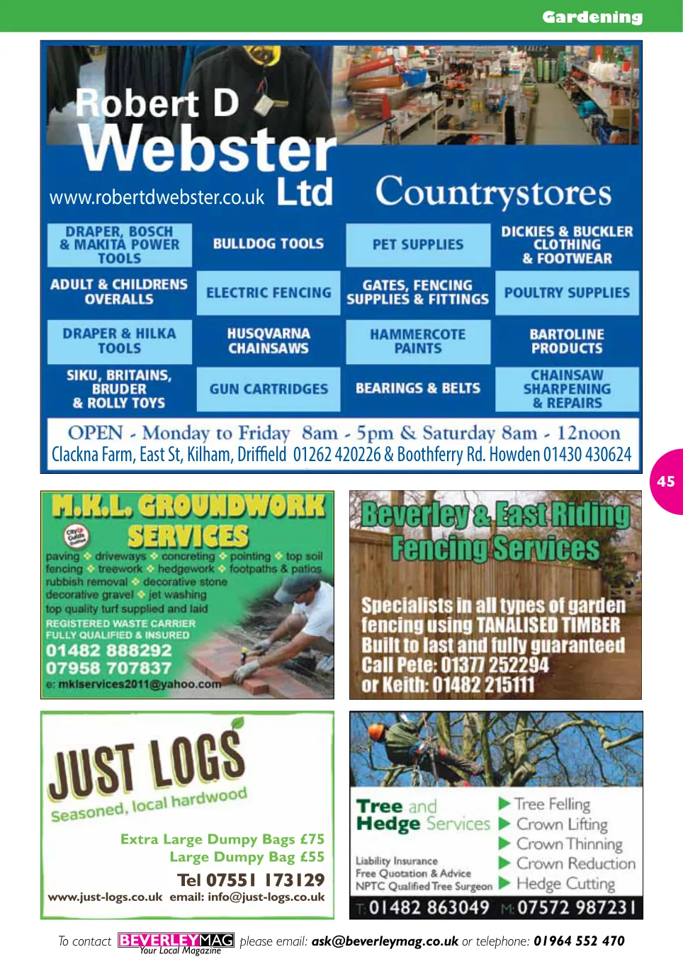 Beverley Magazine — November 2015 — Page 45 of 48