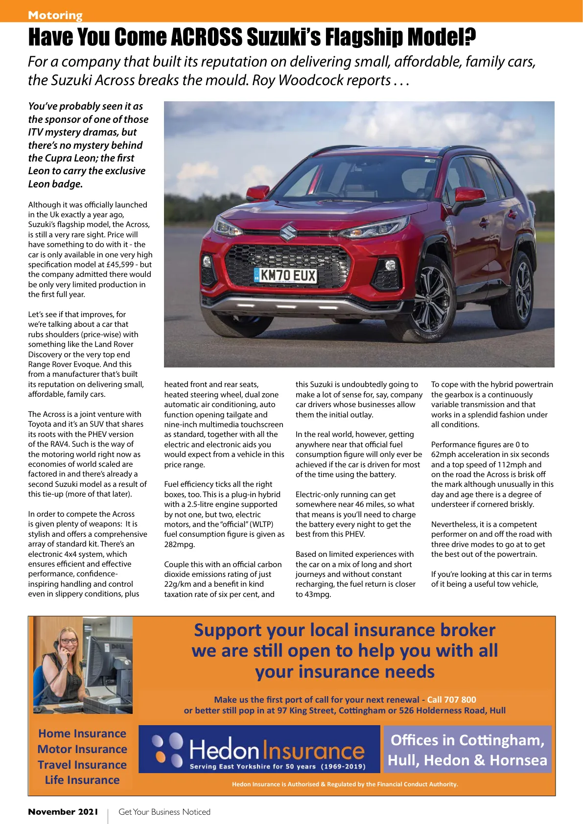 Beverley Magazine — November 2021 — Page 18 of 44