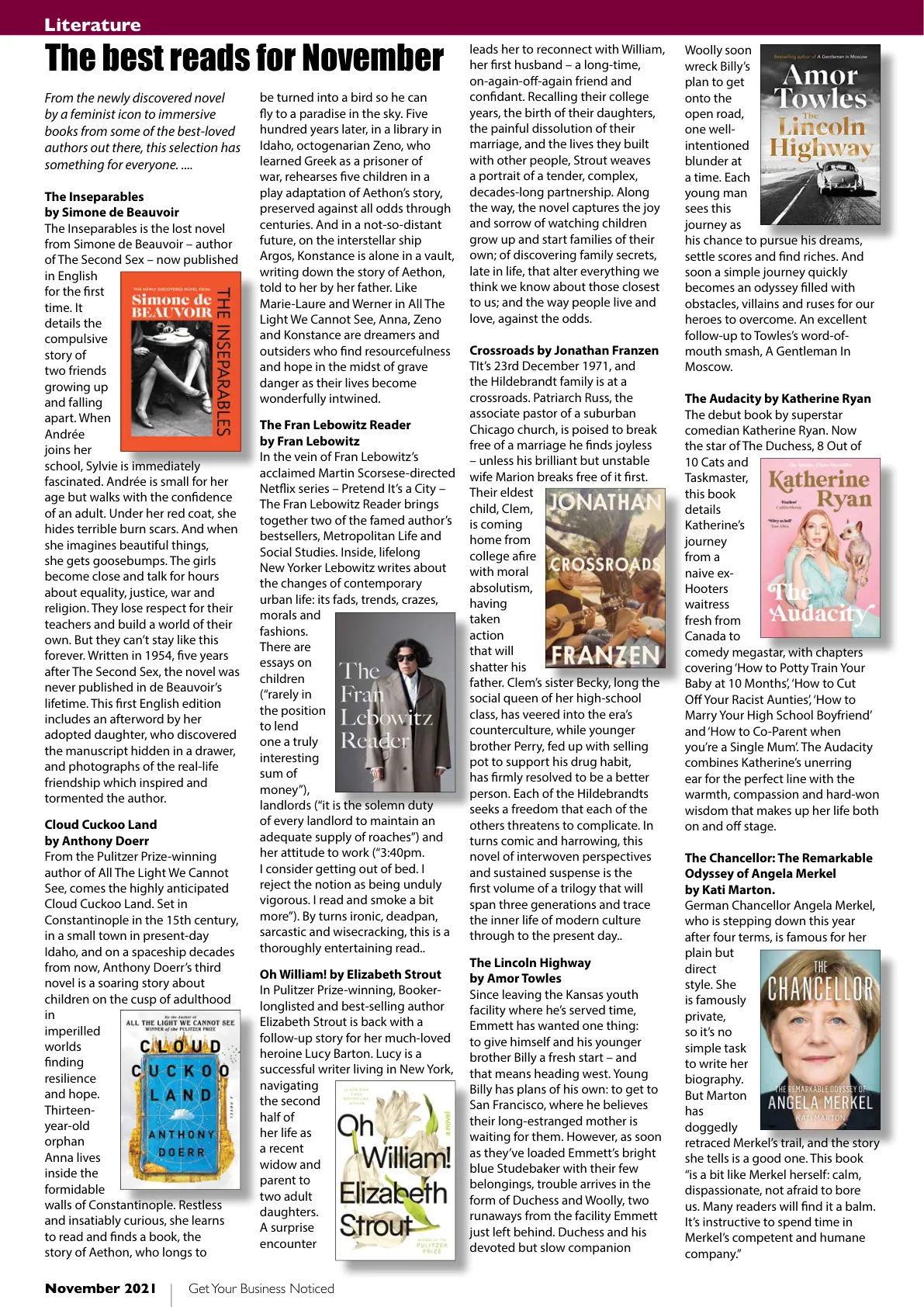 Beverley Magazine — November 2021 — Page 26 of 44