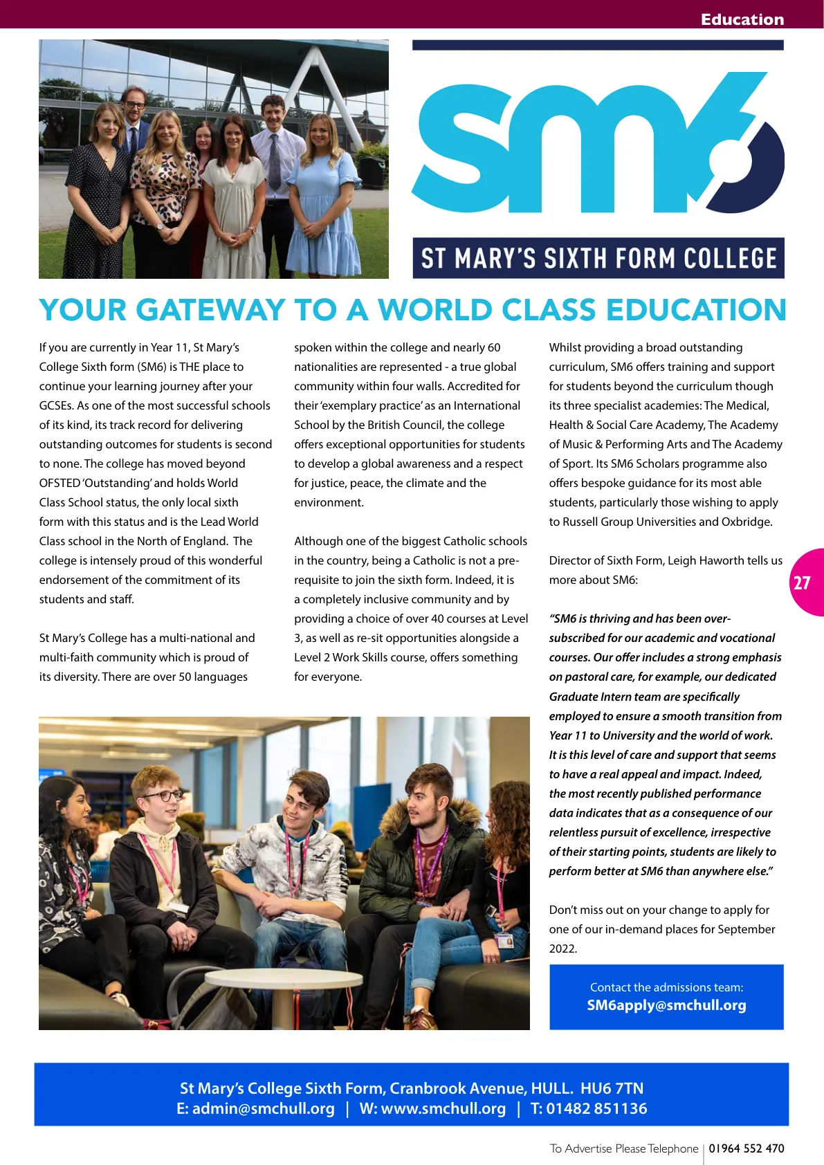 Beverley Magazine — November 2021 — Page 27 of 44