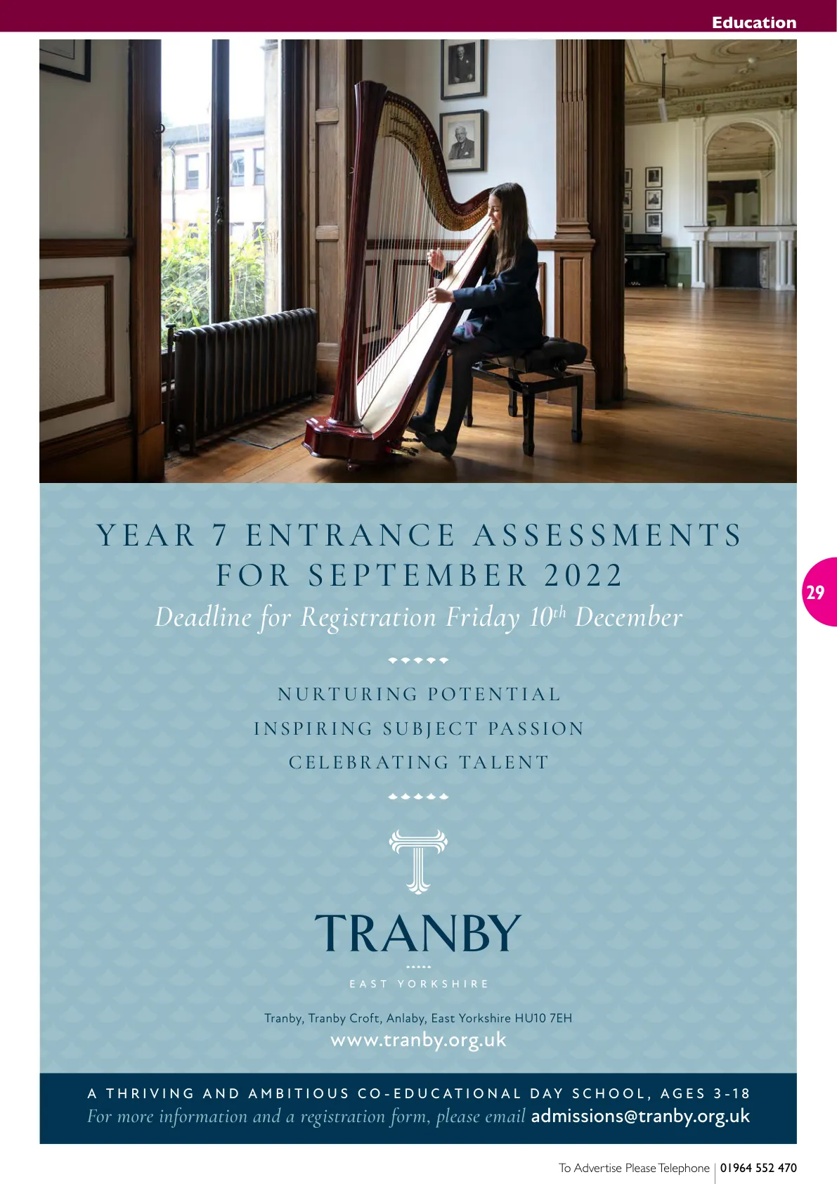 Beverley Magazine — November 2021 — Page 29 of 44