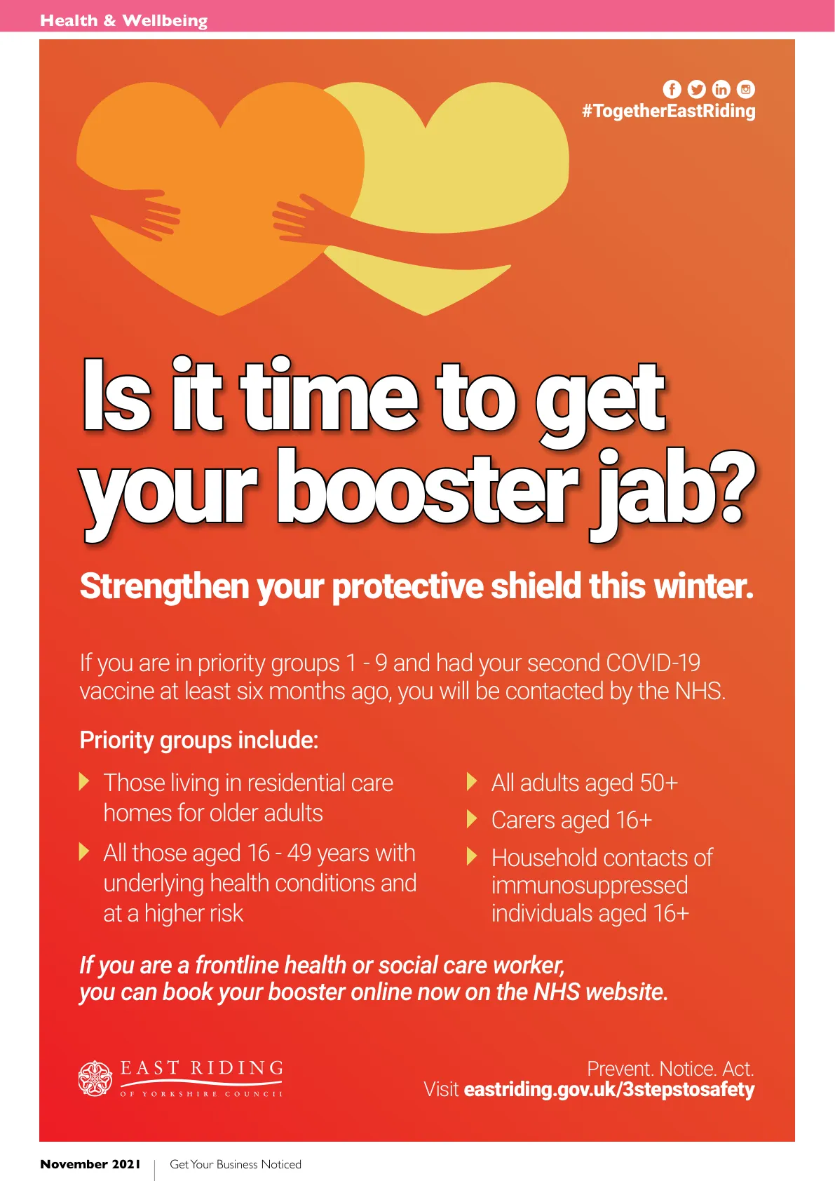 Beverley Magazine — November 2021 — Page 30 of 44