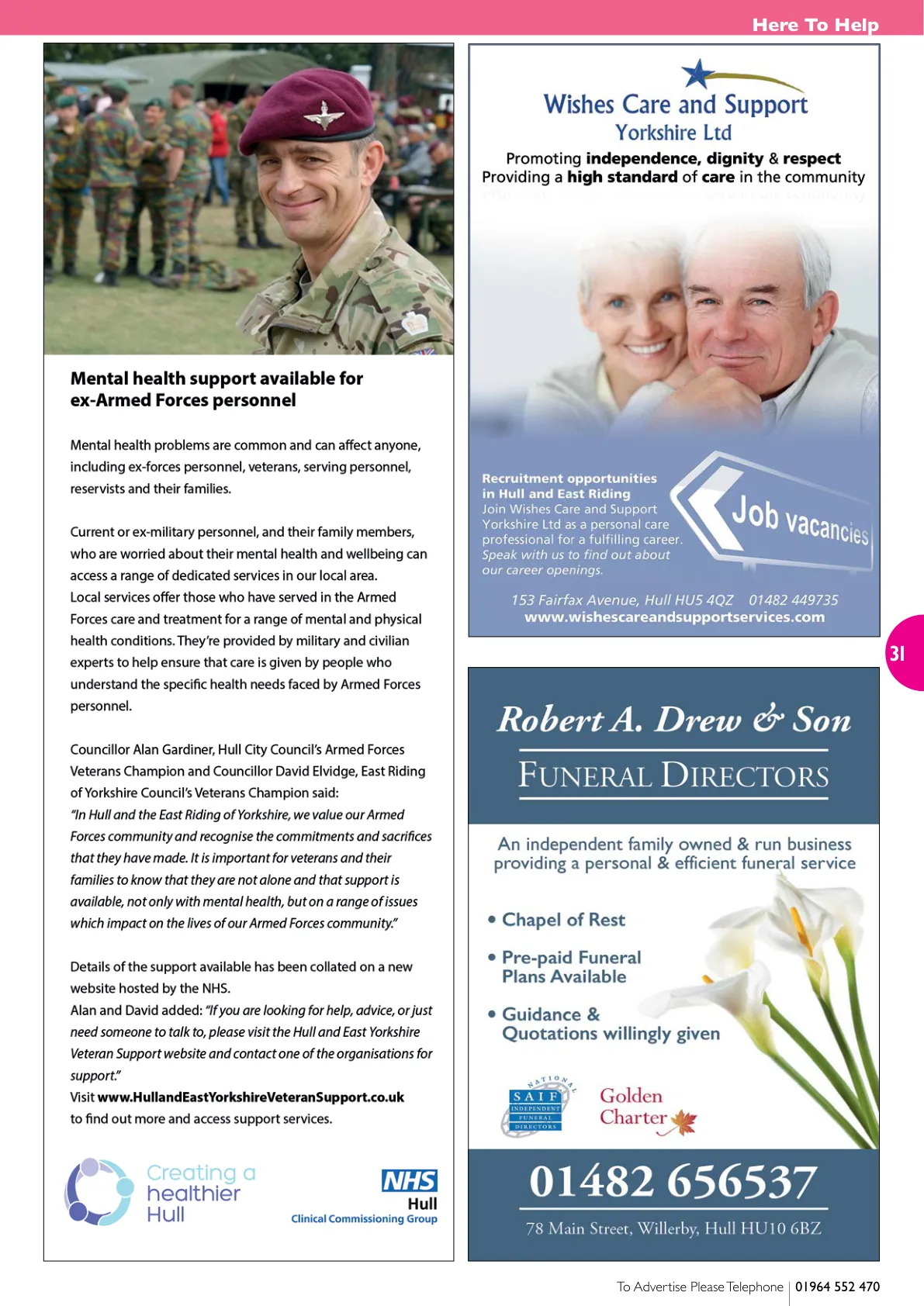 Beverley Magazine — November 2021 — Page 31 of 44