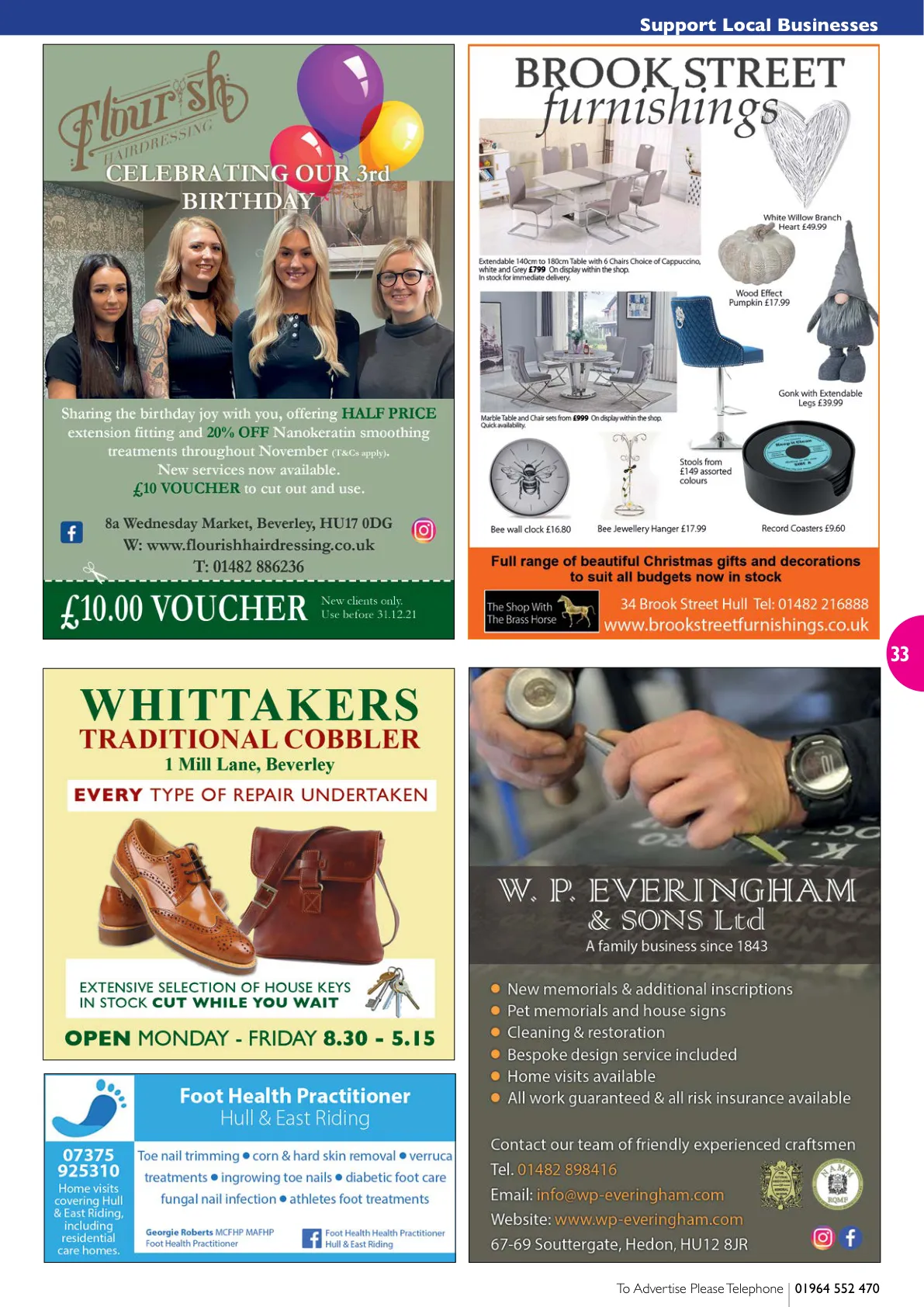 Beverley Magazine — November 2021 — Page 33 of 44