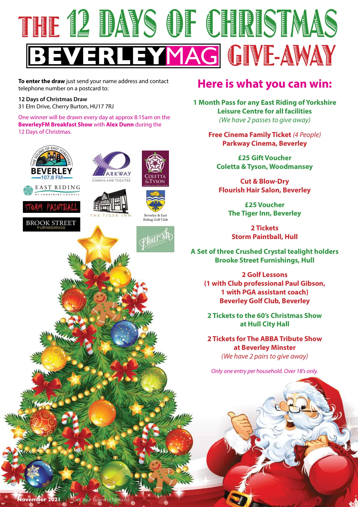 Beverley Magazine — November 2021 — Page 38 of 44