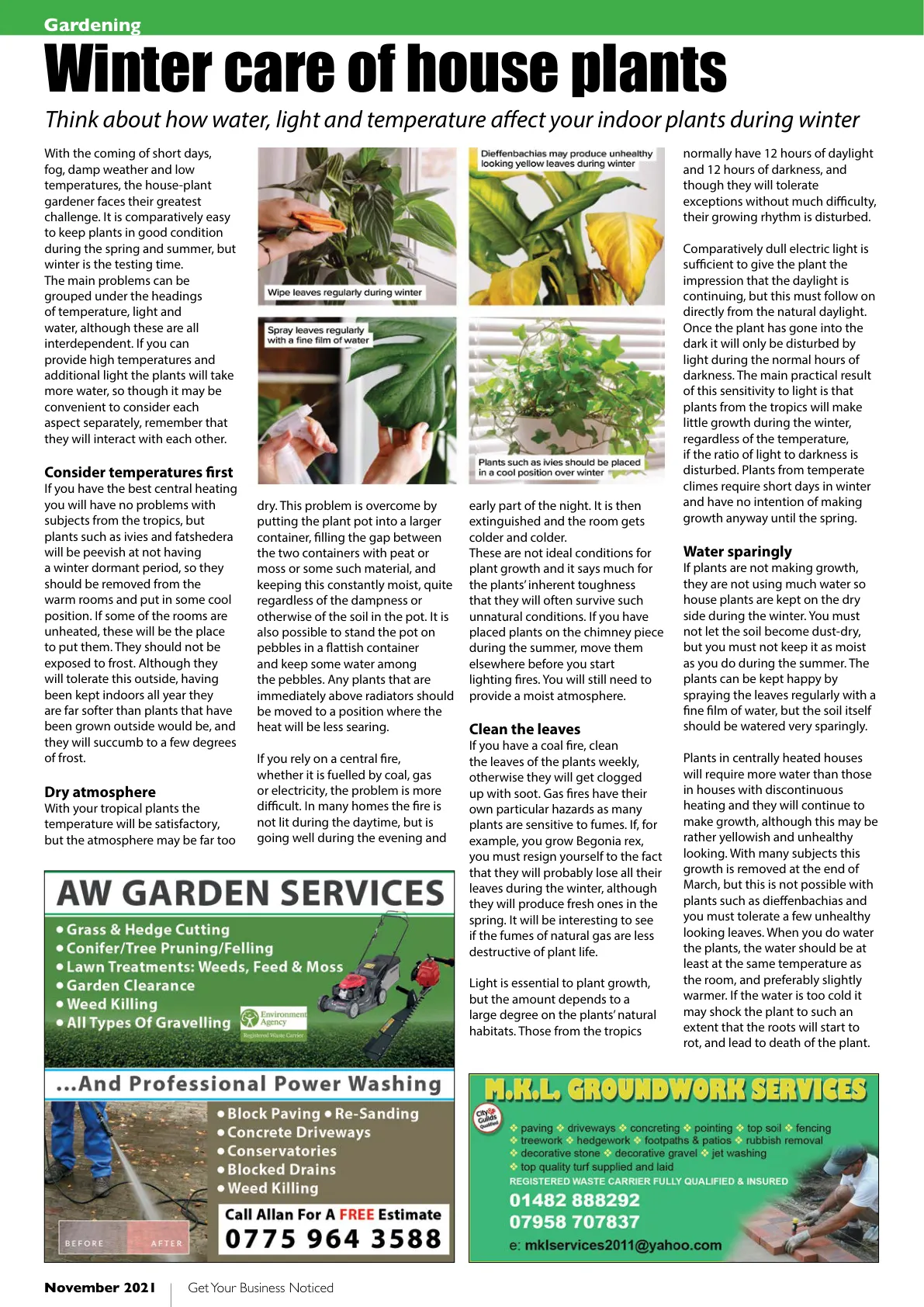 Beverley Magazine — November 2021 — Page 40 of 44