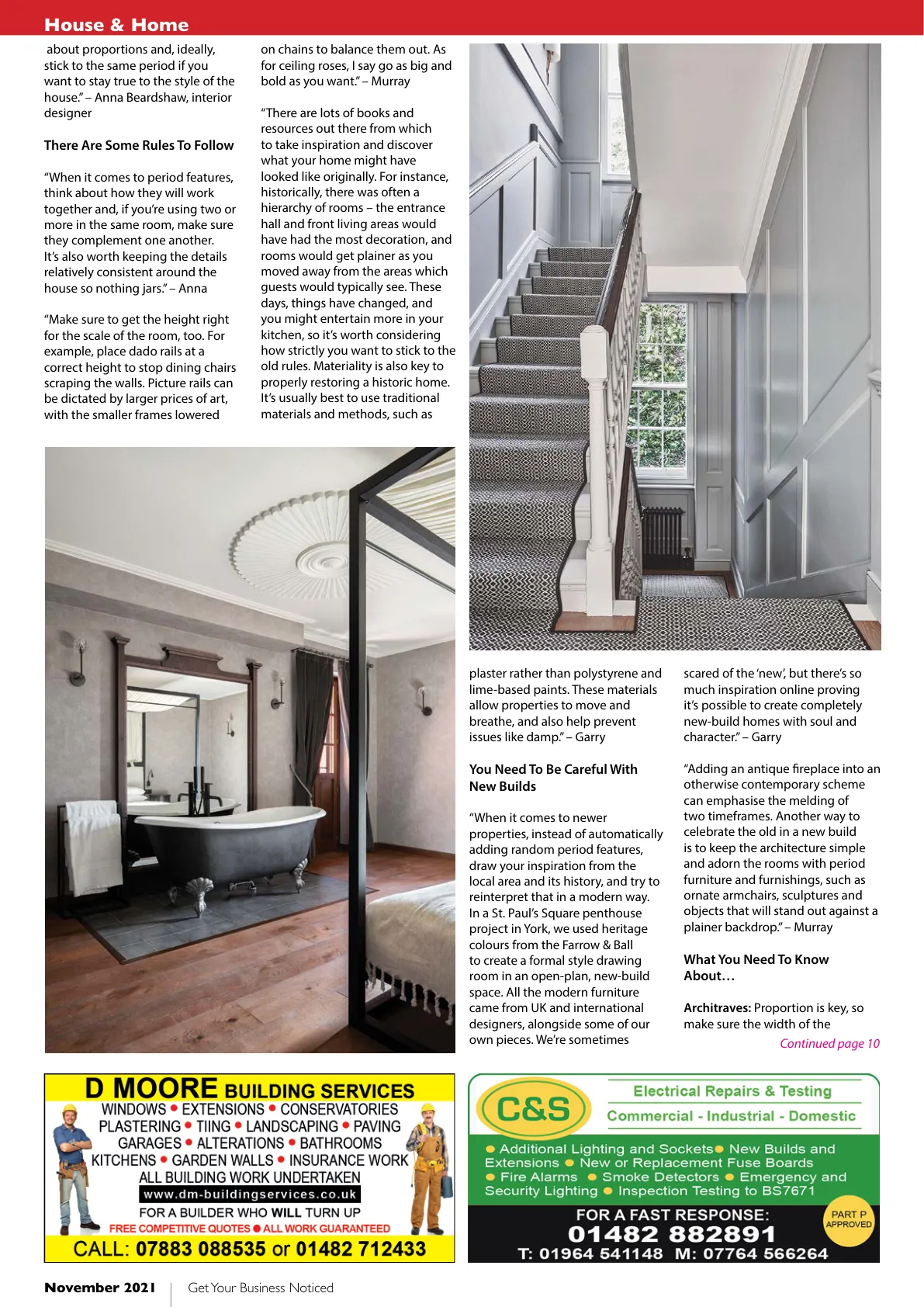 Beverley Magazine — November 2021 — Page 8 of 44