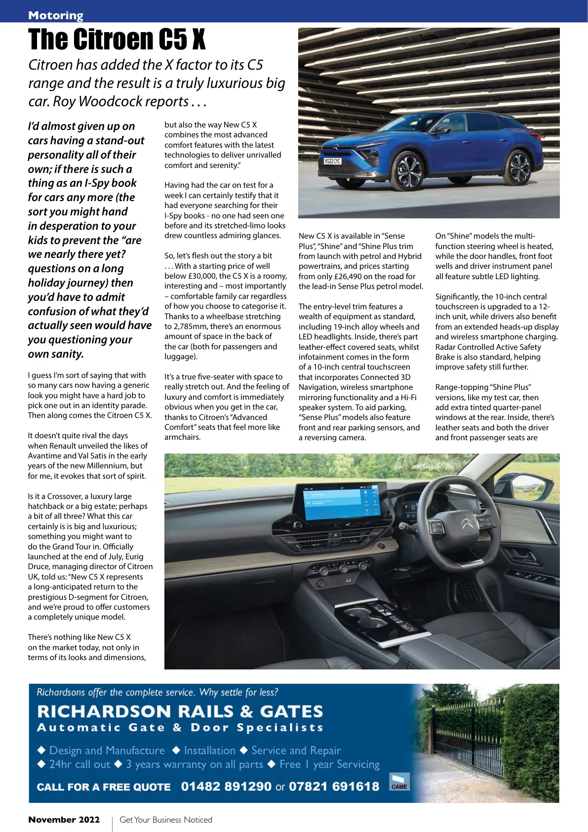 Beverley Magazine — November 2022 — Page 16 of 36