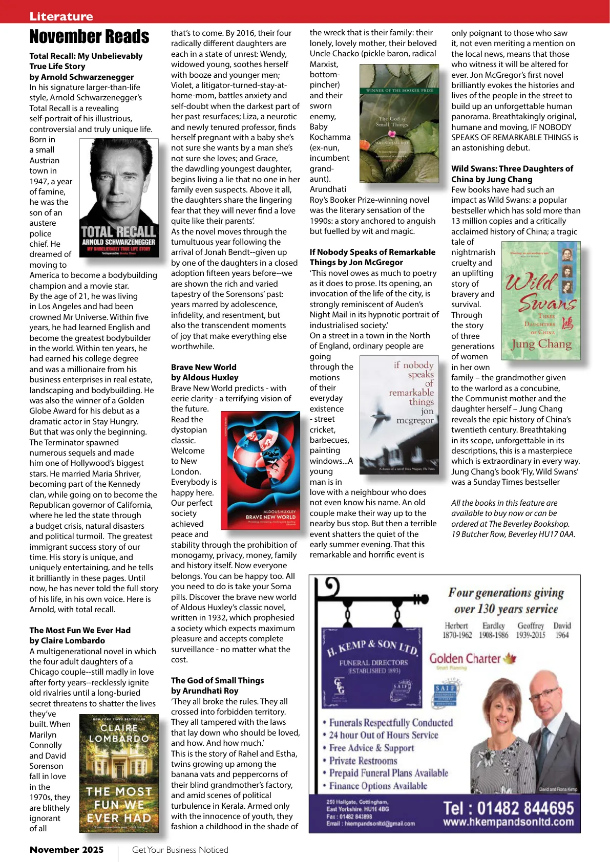 Beverley Magazine — November 2025 — Page 12 of 36