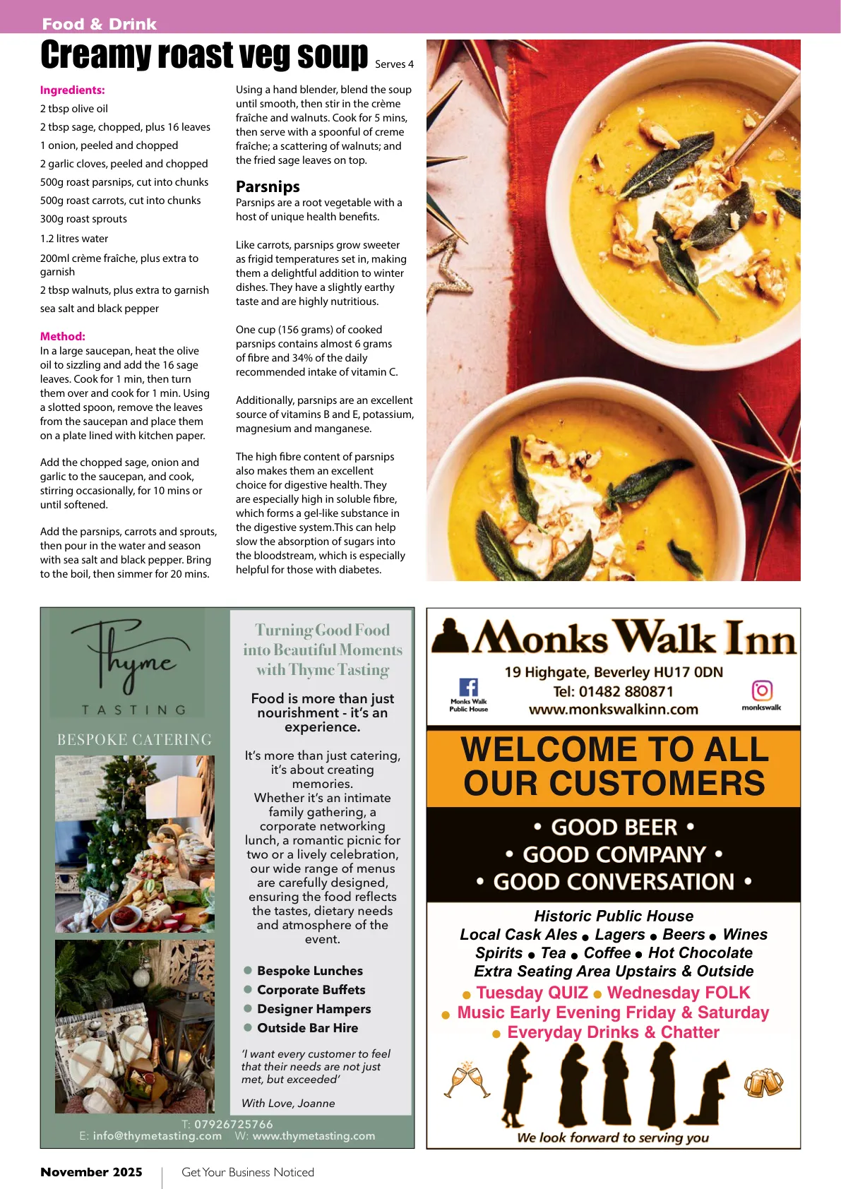 Beverley Magazine — November 2025 — Page 20 of 36