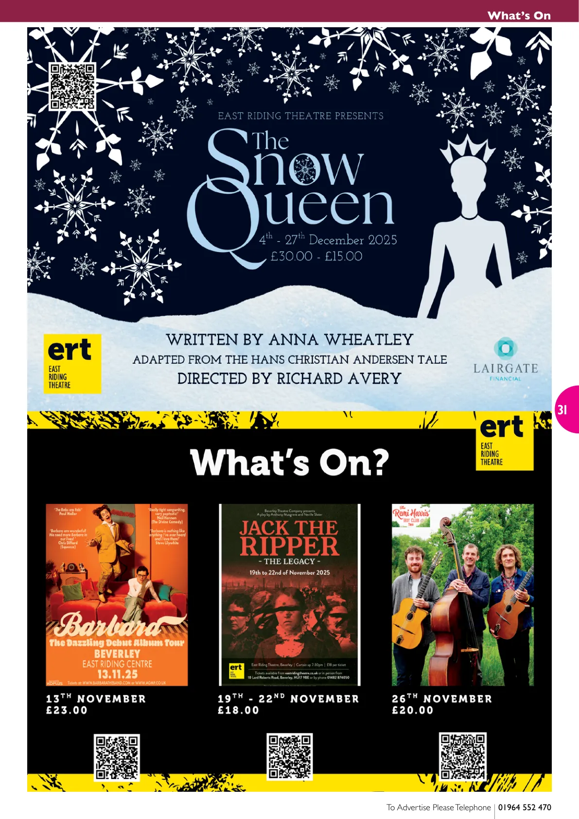 Beverley Magazine — November 2025 — Page 31 of 36