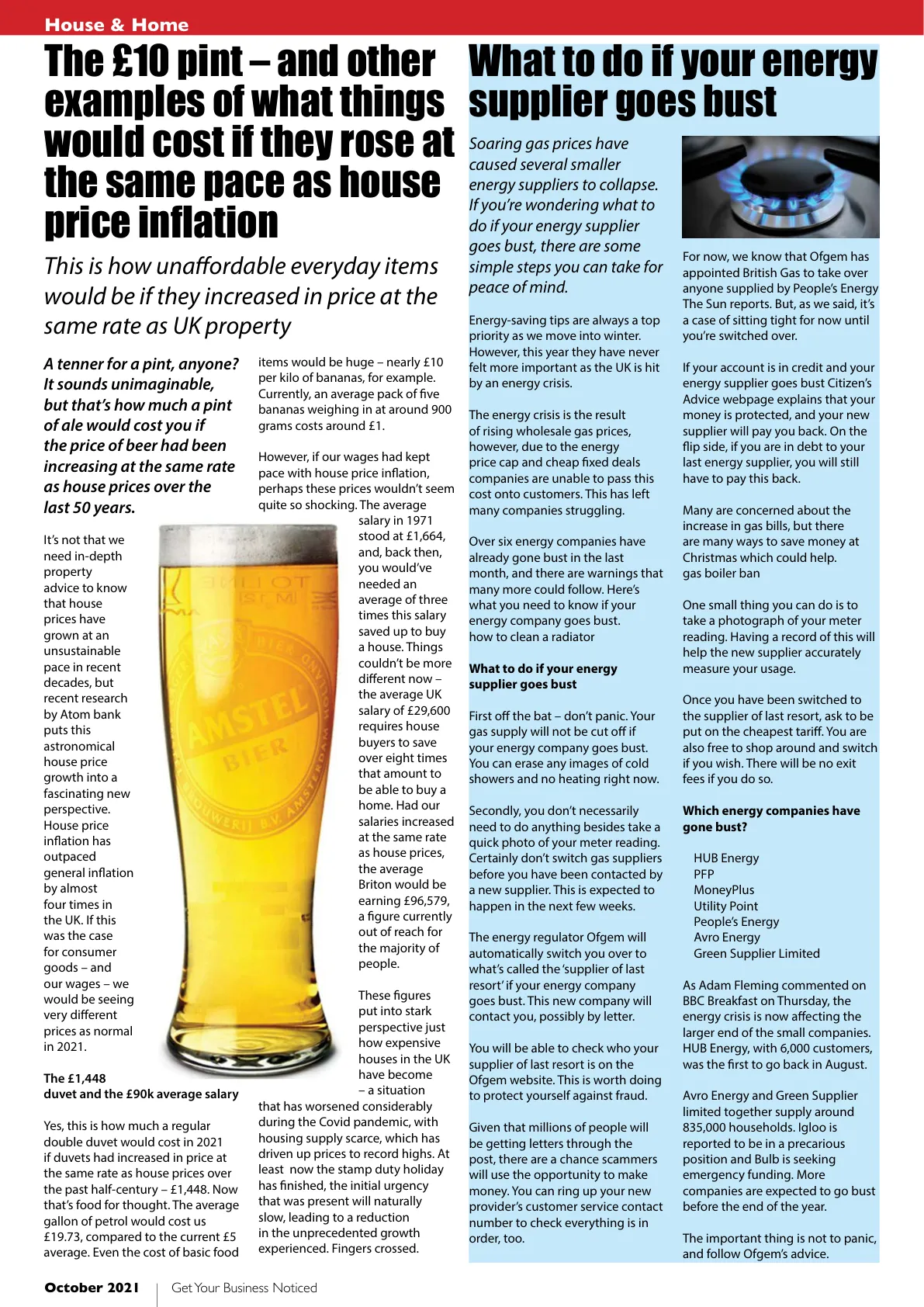 Beverley Magazine — October 2021 — Page 12 of 44