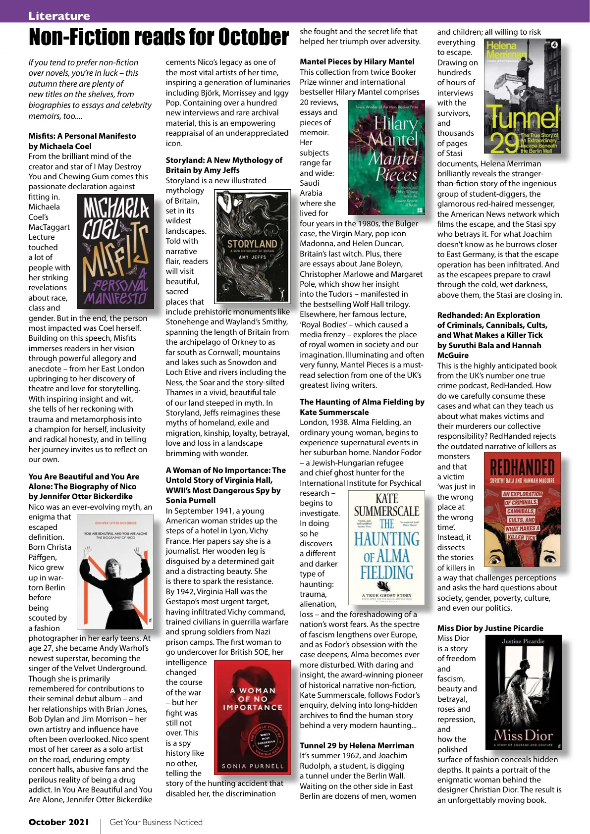 Beverley Magazine — October 2021 — Page 26 of 44